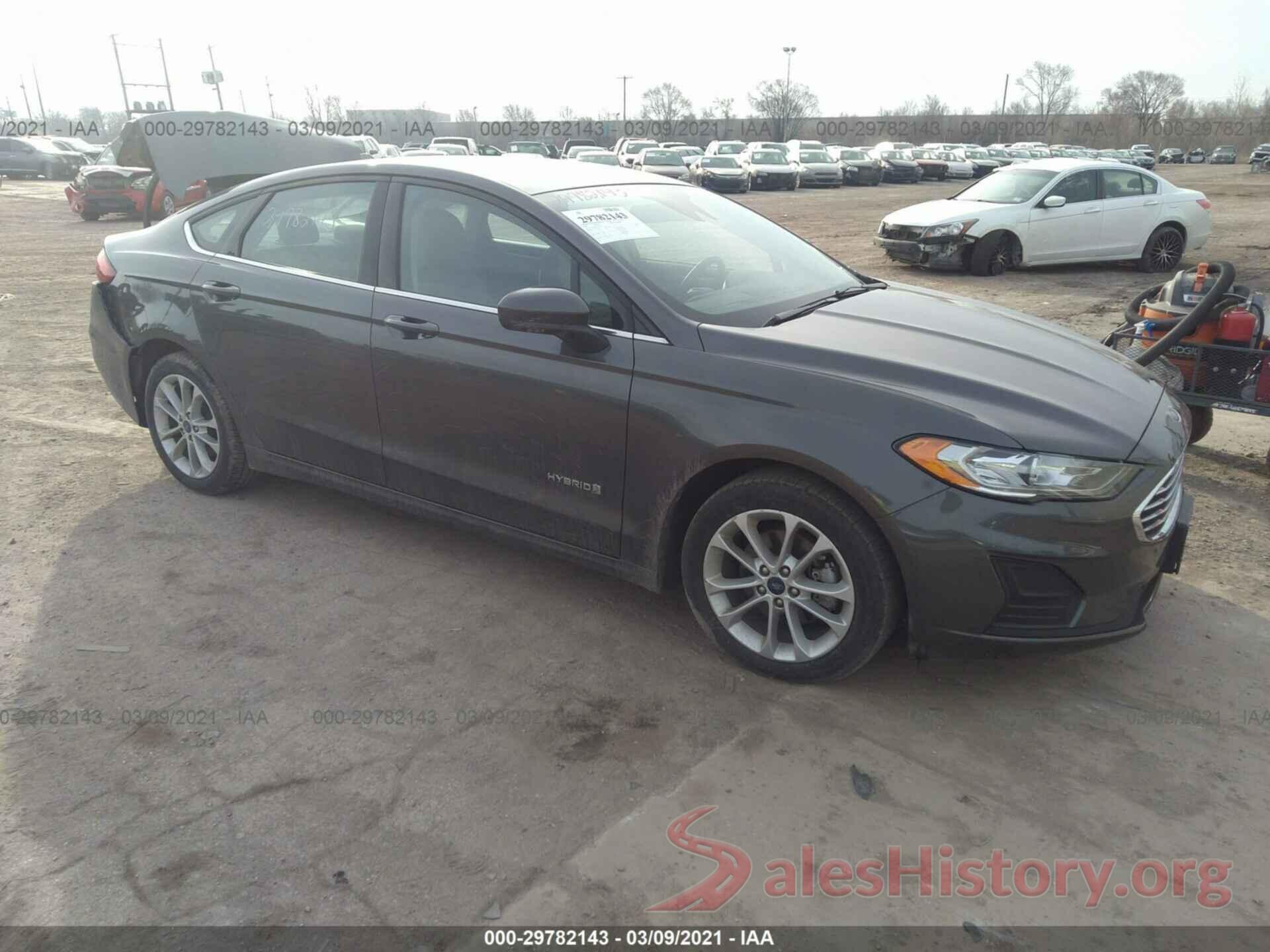 3FA6P0LU1KR210653 2019 FORD FUSION HYBRID