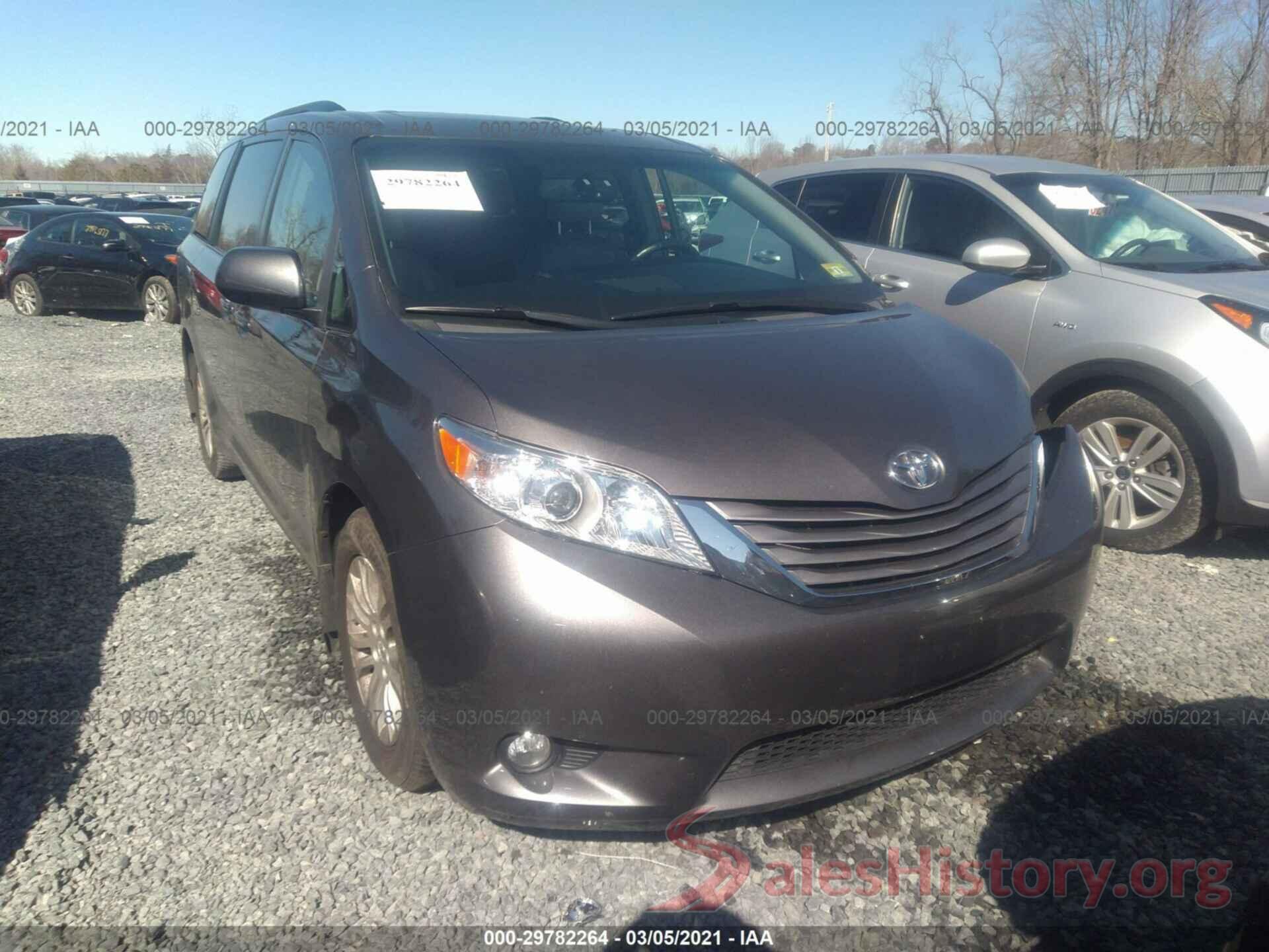 5TDYK3DC9GS743282 2016 TOYOTA SIENNA