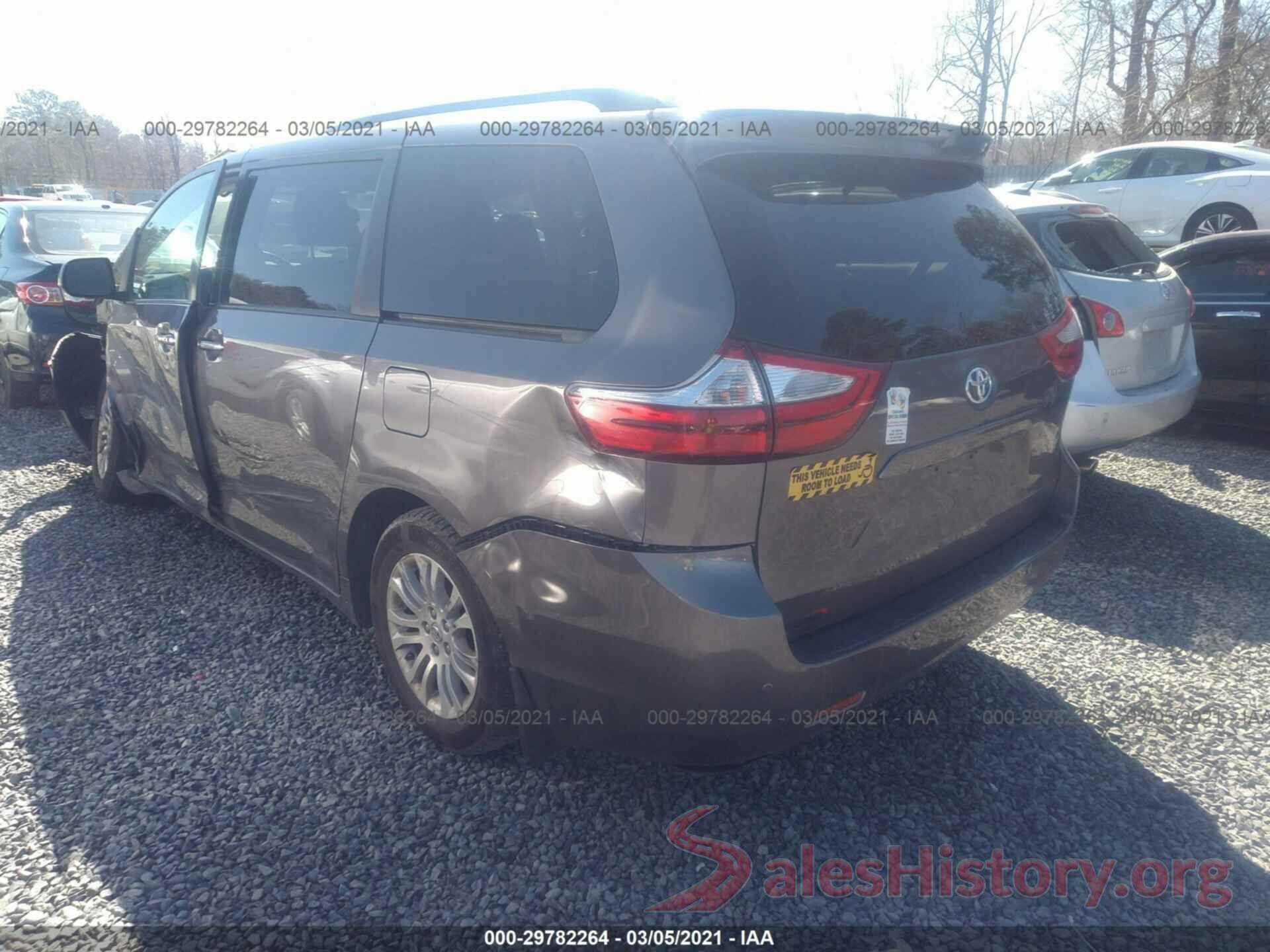 5TDYK3DC9GS743282 2016 TOYOTA SIENNA