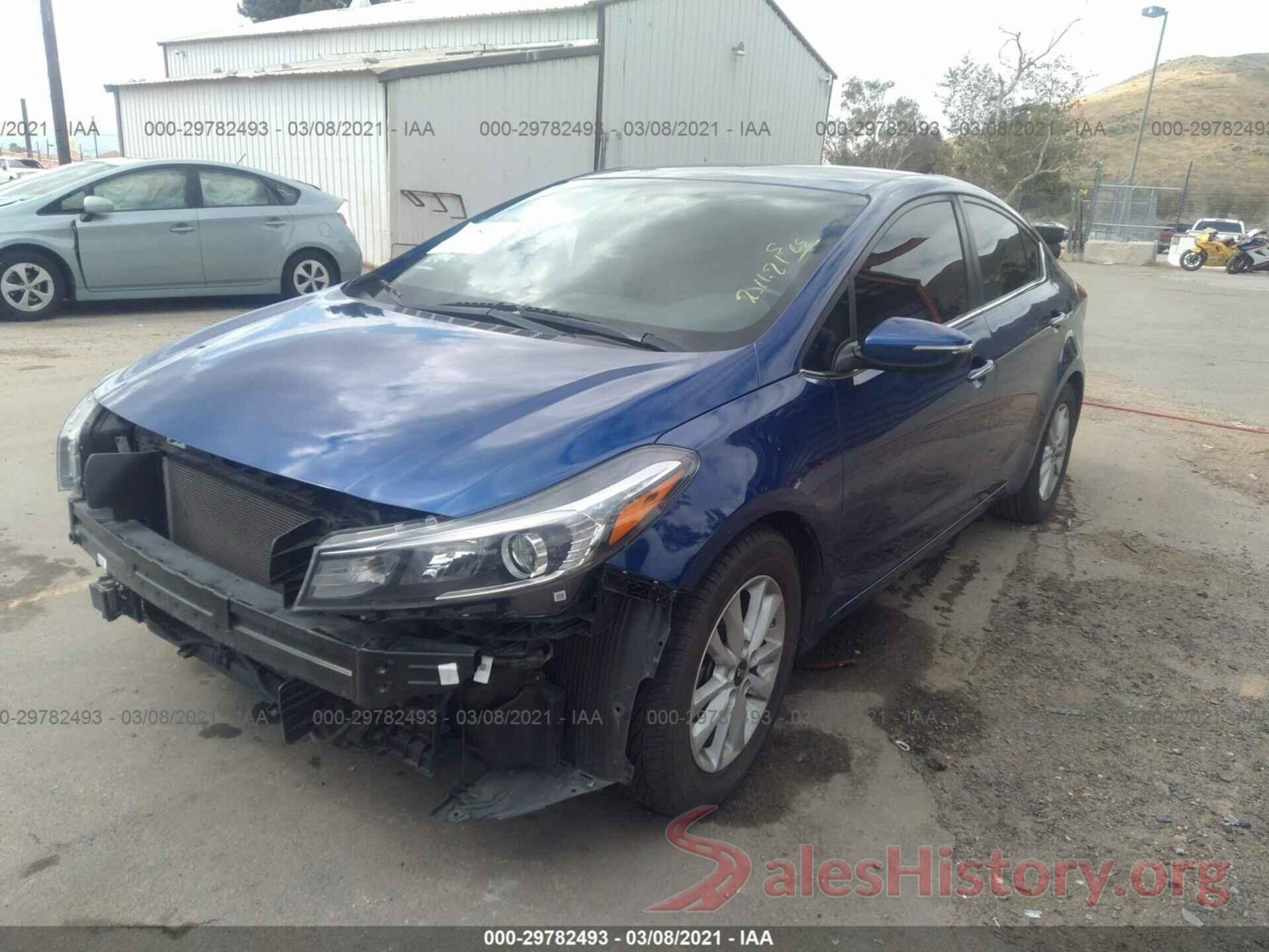 3KPFL4A73HE036854 2017 KIA FORTE