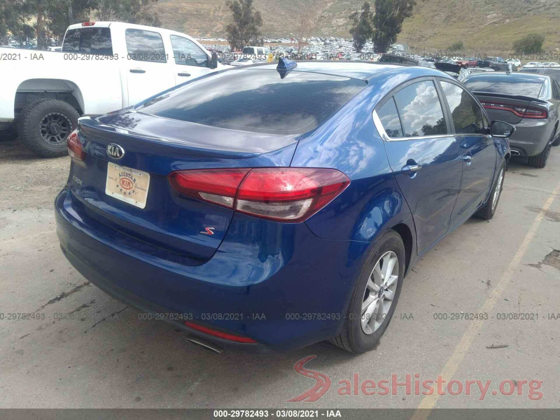 3KPFL4A73HE036854 2017 KIA FORTE