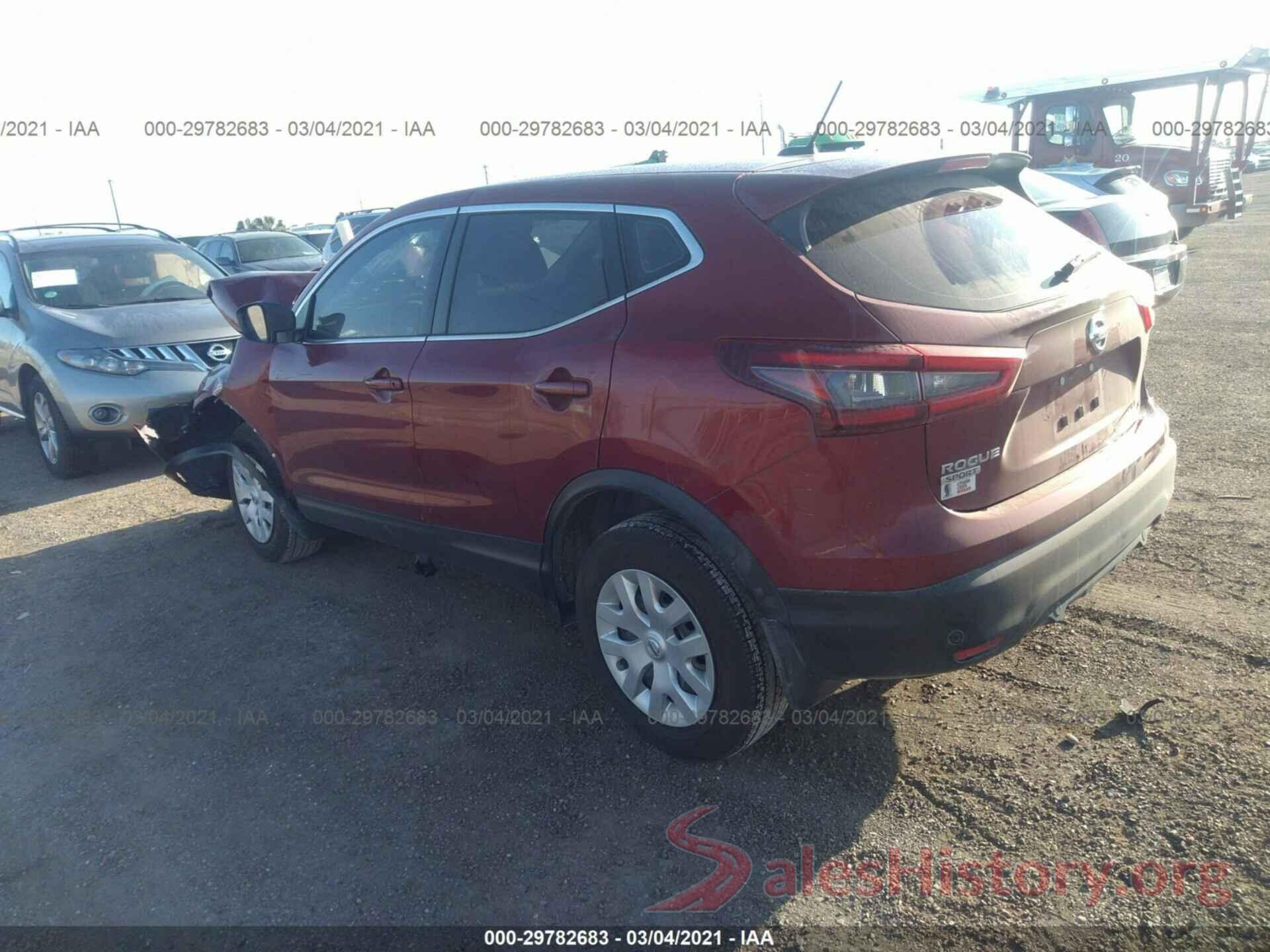 JN1BJ1CV5LW279596 2020 NISSAN ROGUE SPORT