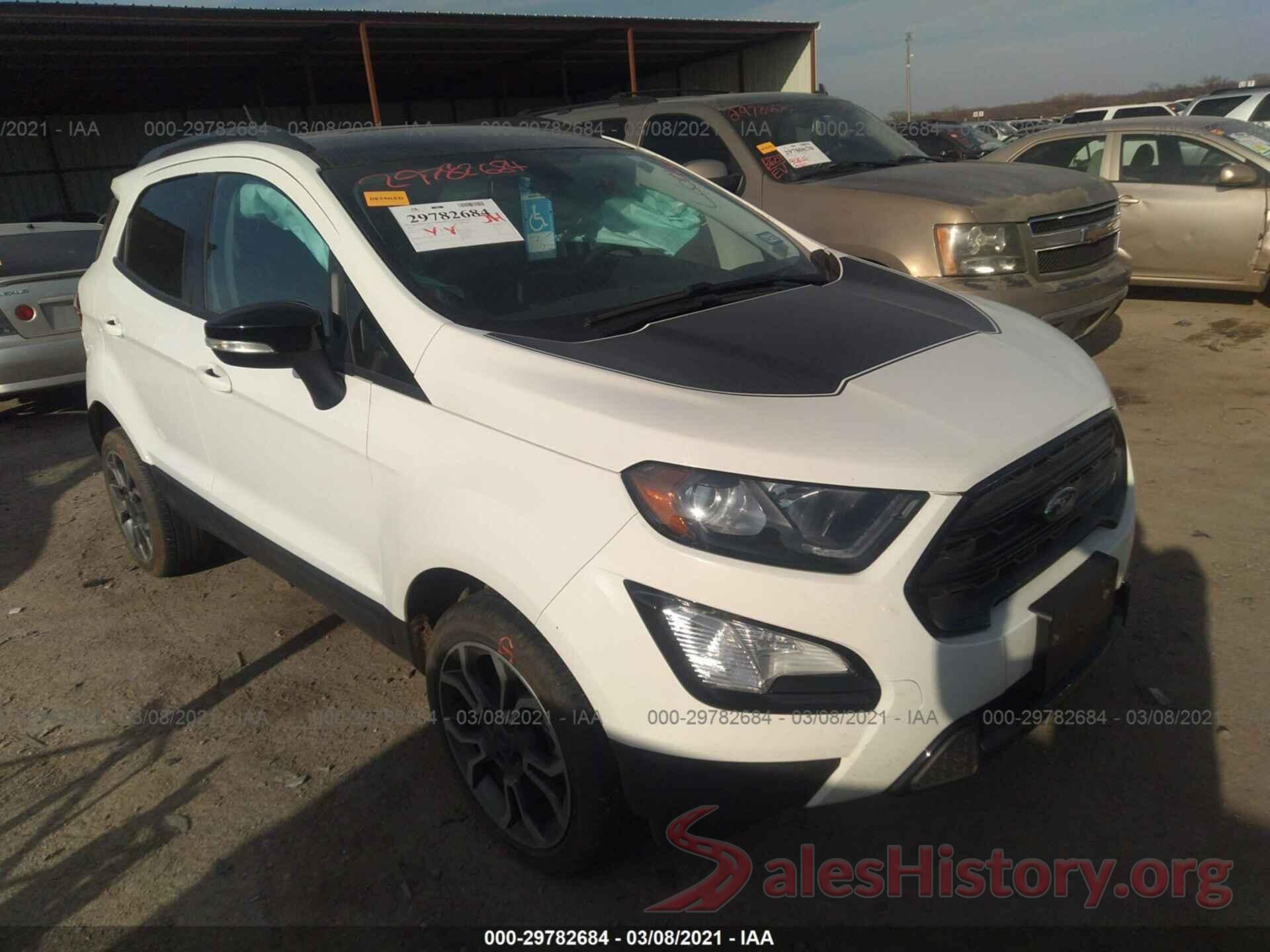 MAJ6S3JL2KC254895 2019 FORD ECOSPORT