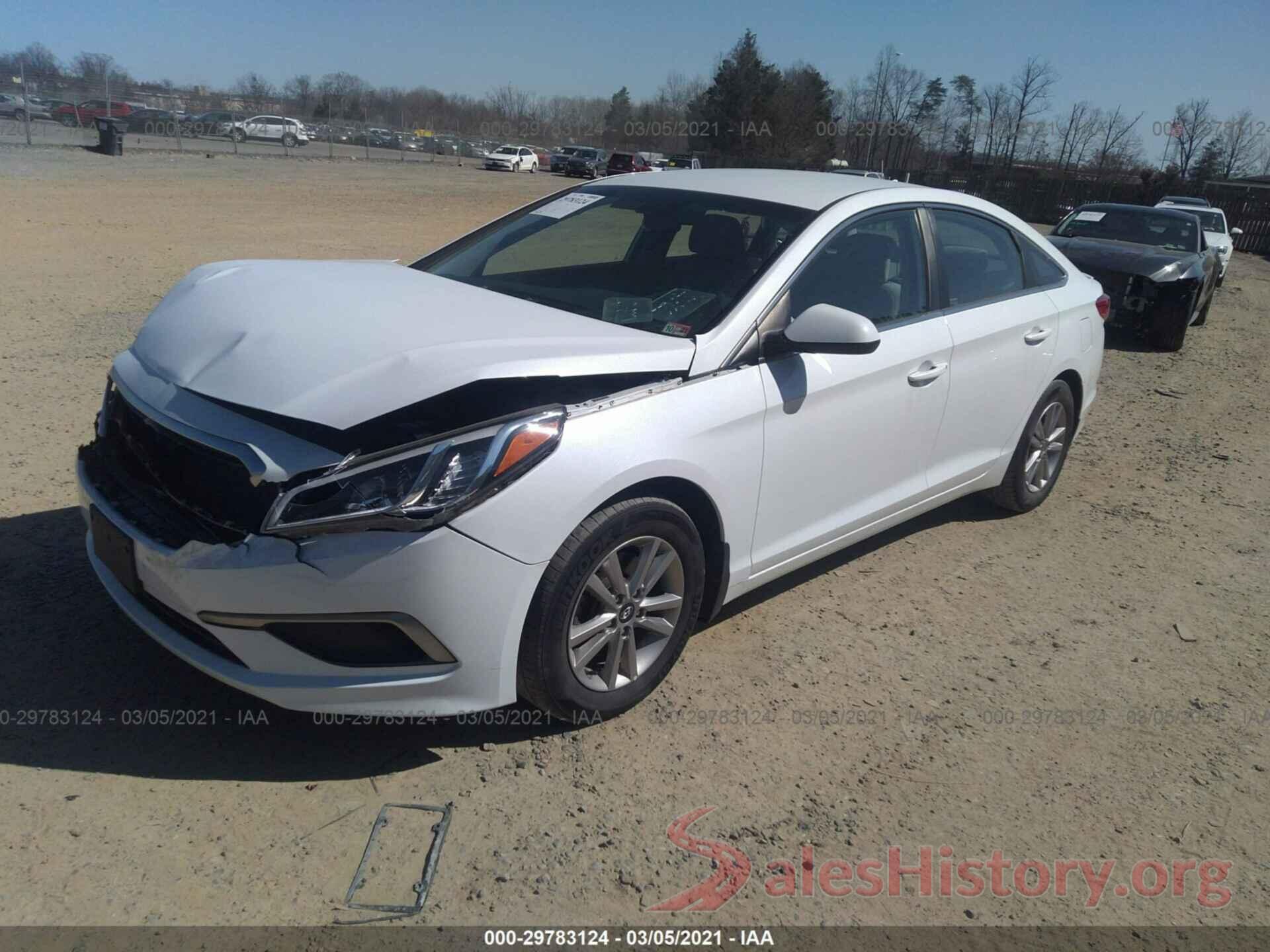 5NPE24AF9GH294490 2016 HYUNDAI SONATA