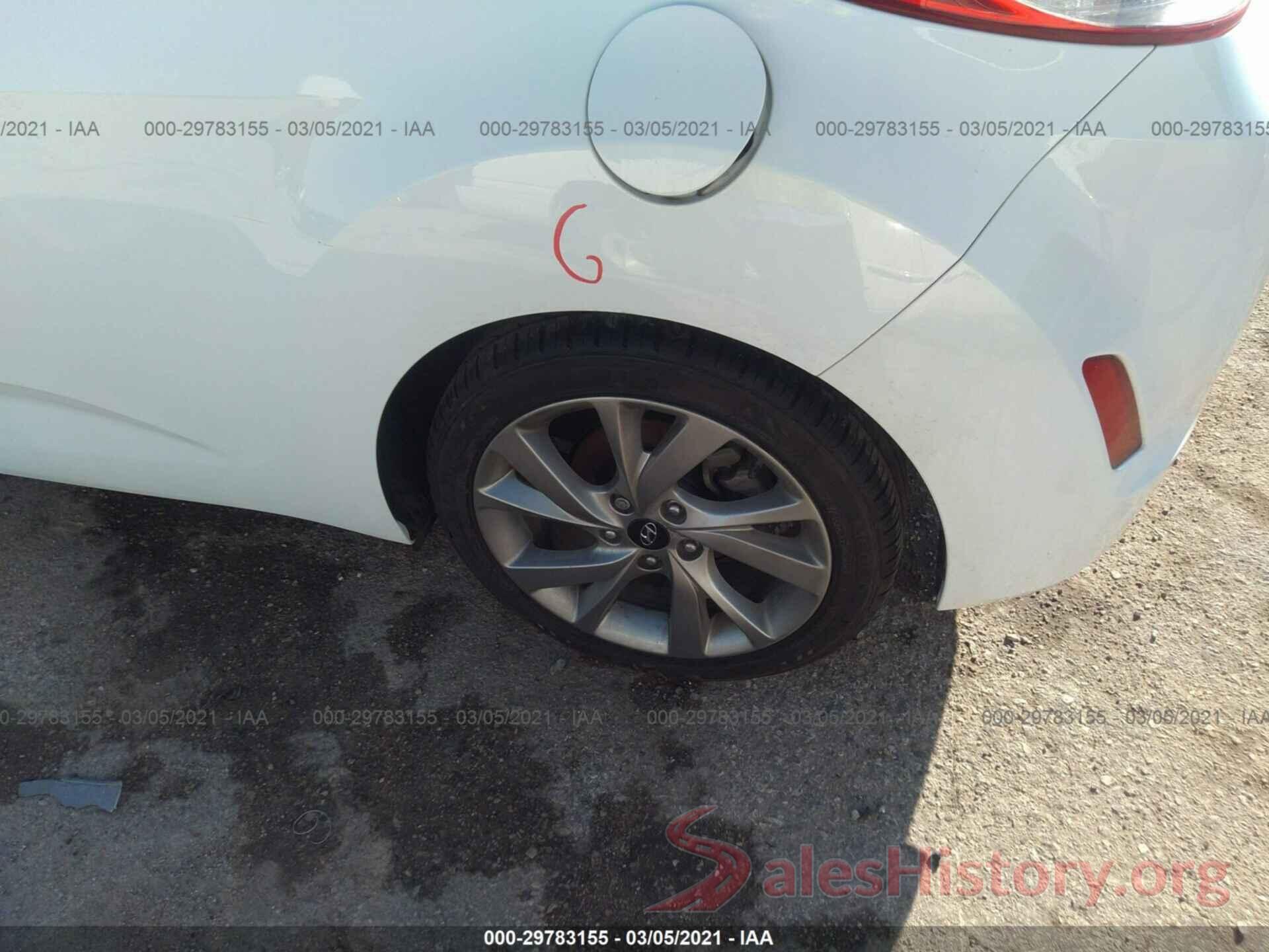 KMHTC6AD4GU286071 2016 HYUNDAI VELOSTER