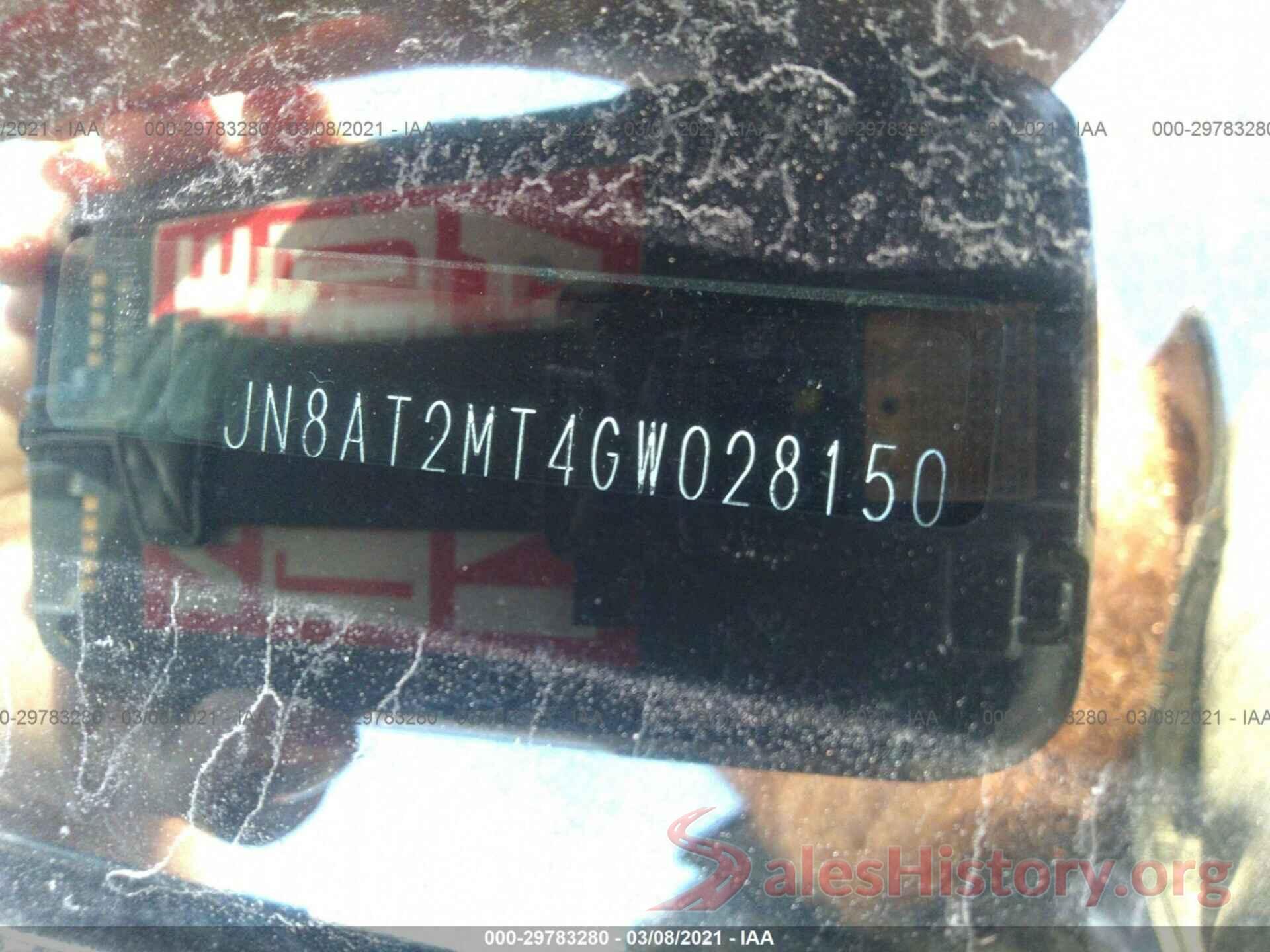 JN8AT2MT4GW028150 2016 NISSAN ROGUE