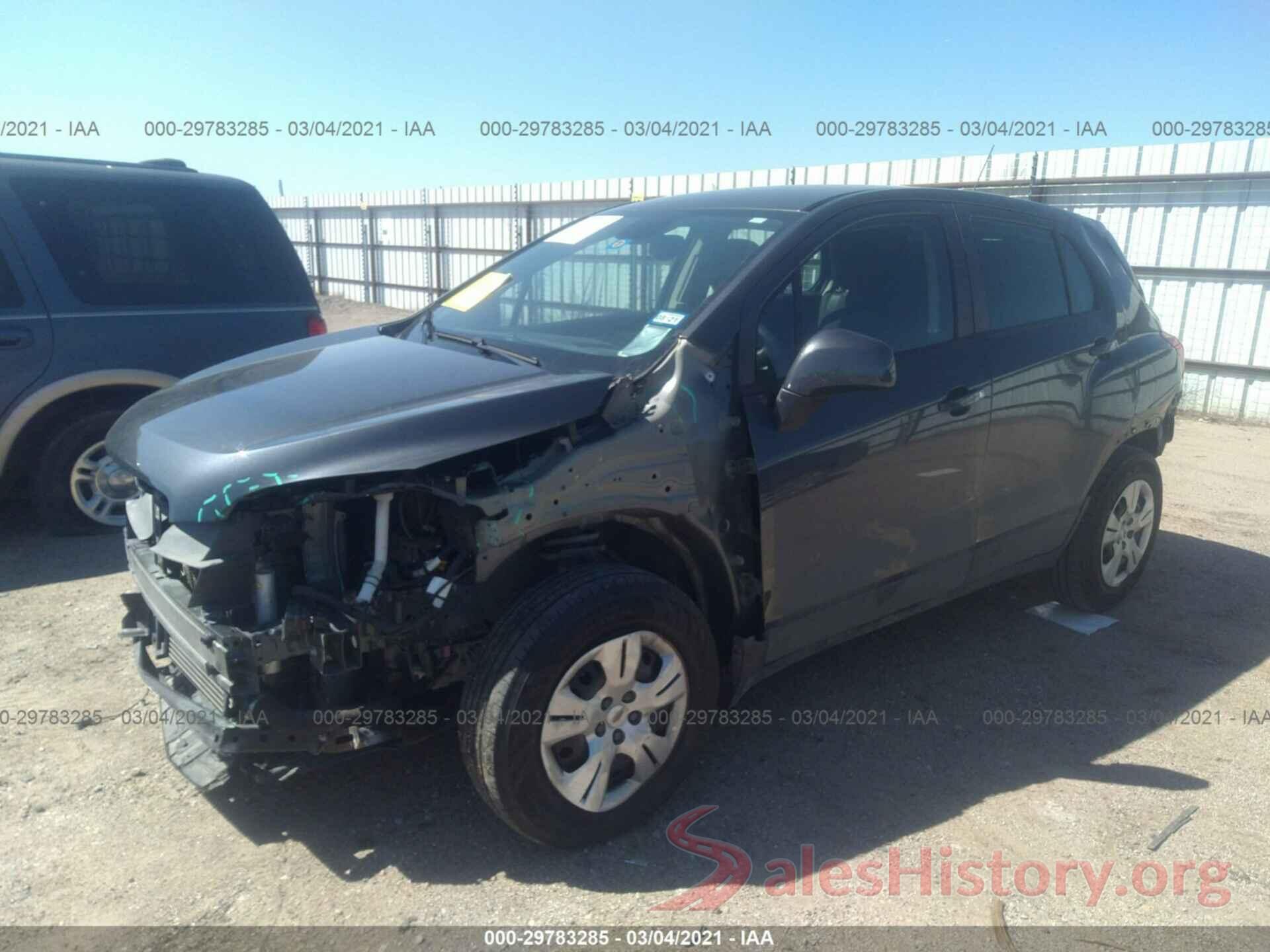 3GNCJKSB4GL255615 2016 CHEVROLET TRAX