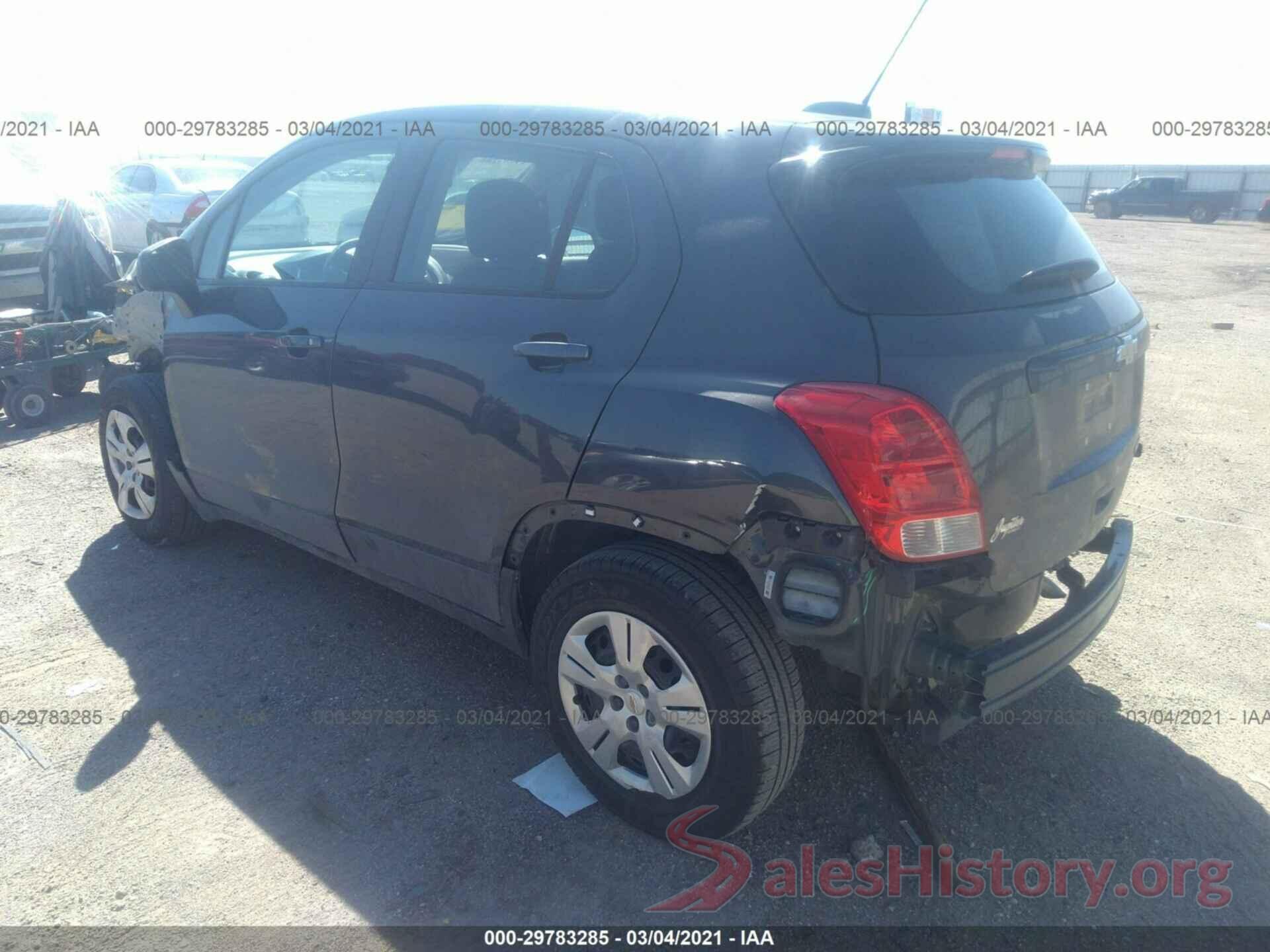 3GNCJKSB4GL255615 2016 CHEVROLET TRAX