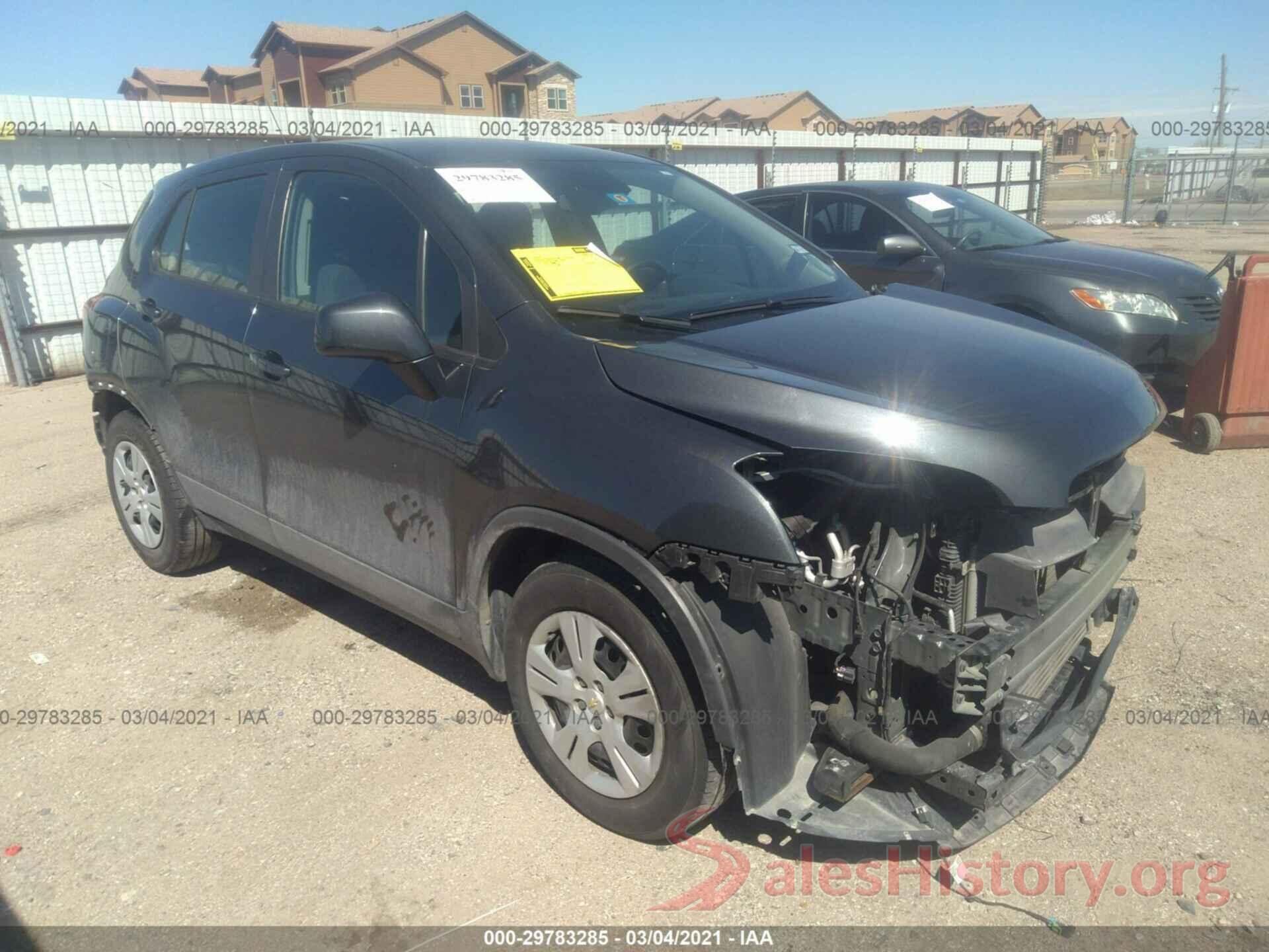 3GNCJKSB4GL255615 2016 CHEVROLET TRAX