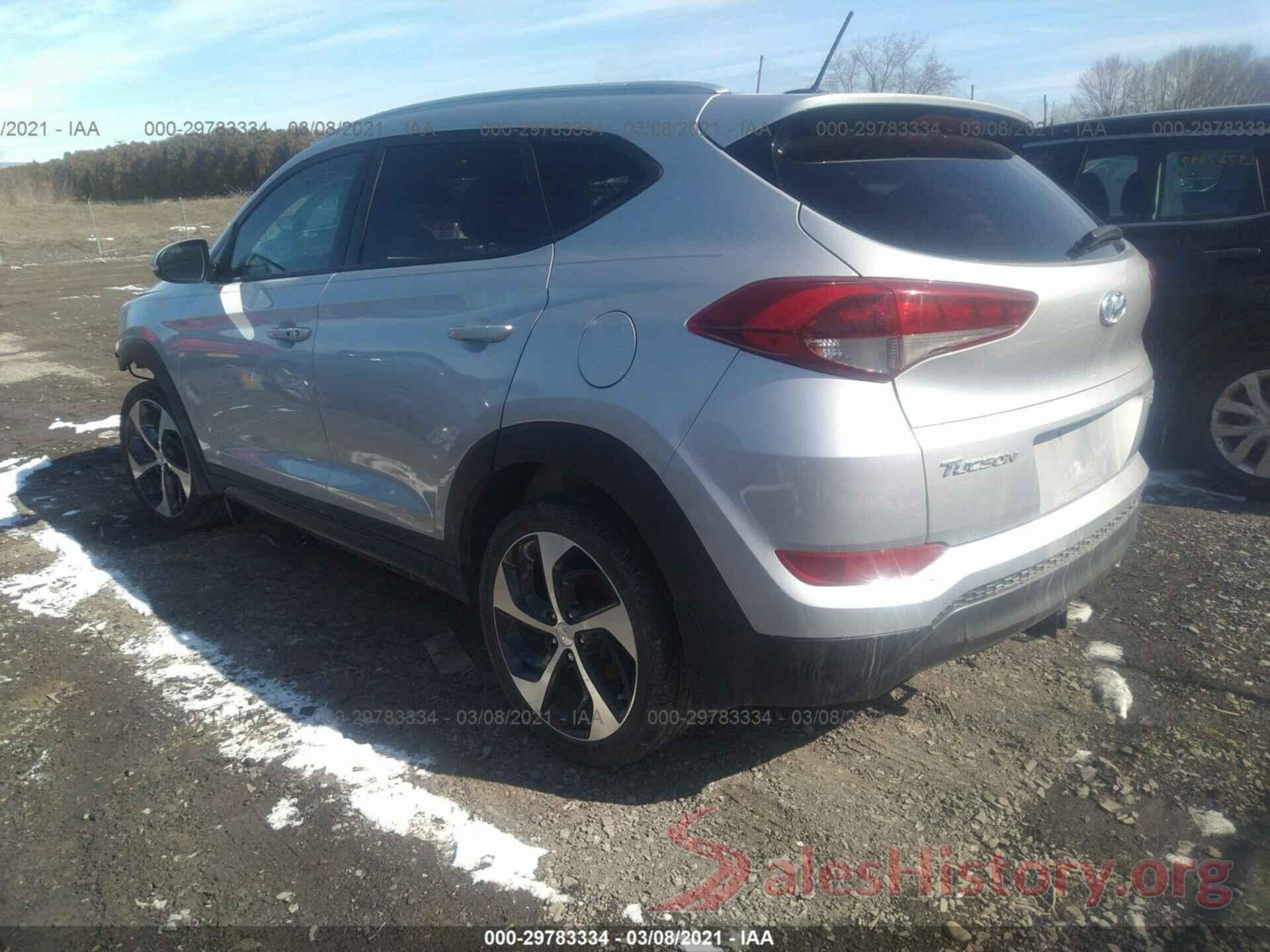 KM8J3CA20GU118982 2016 HYUNDAI TUCSON