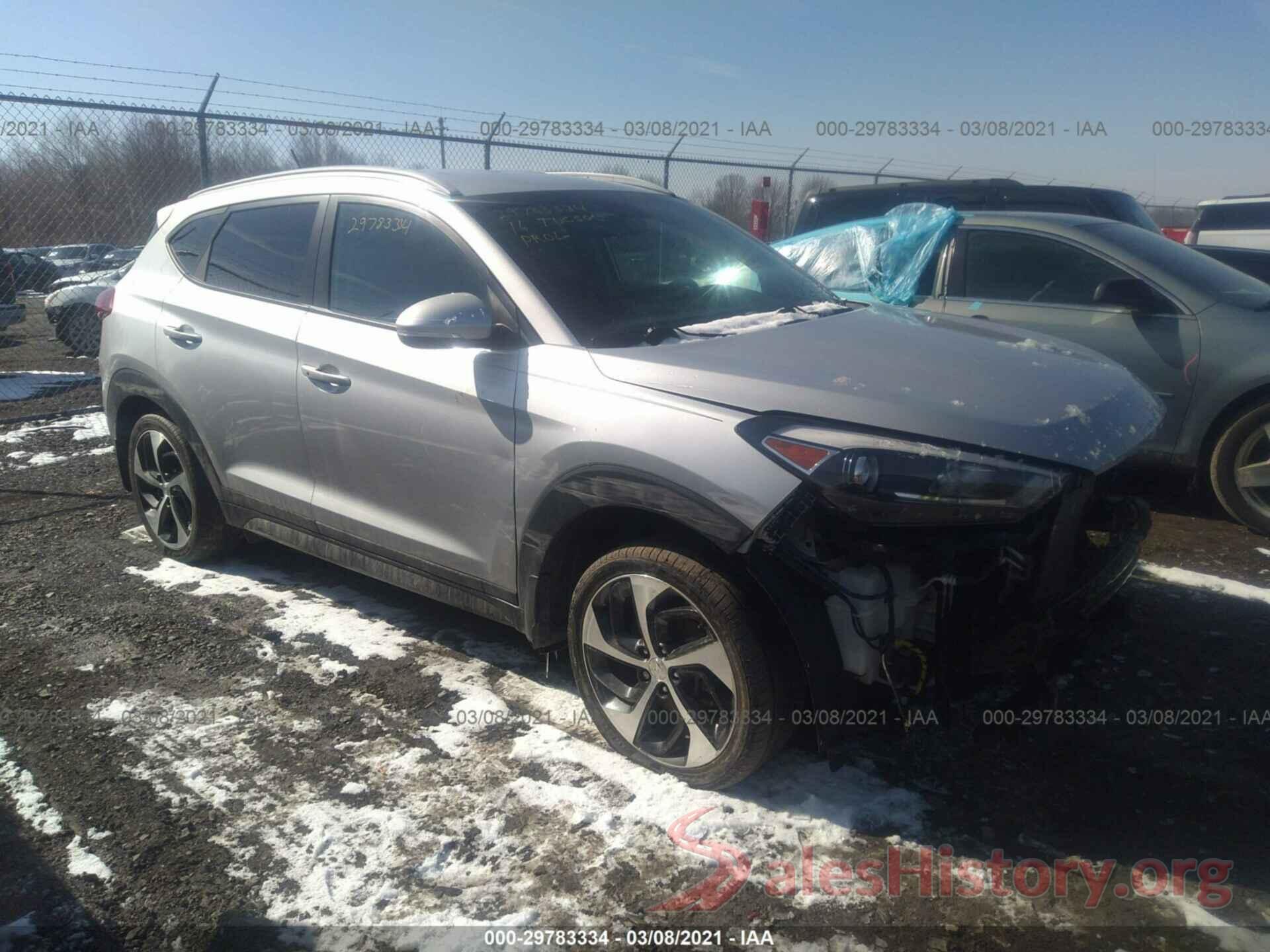 KM8J3CA20GU118982 2016 HYUNDAI TUCSON