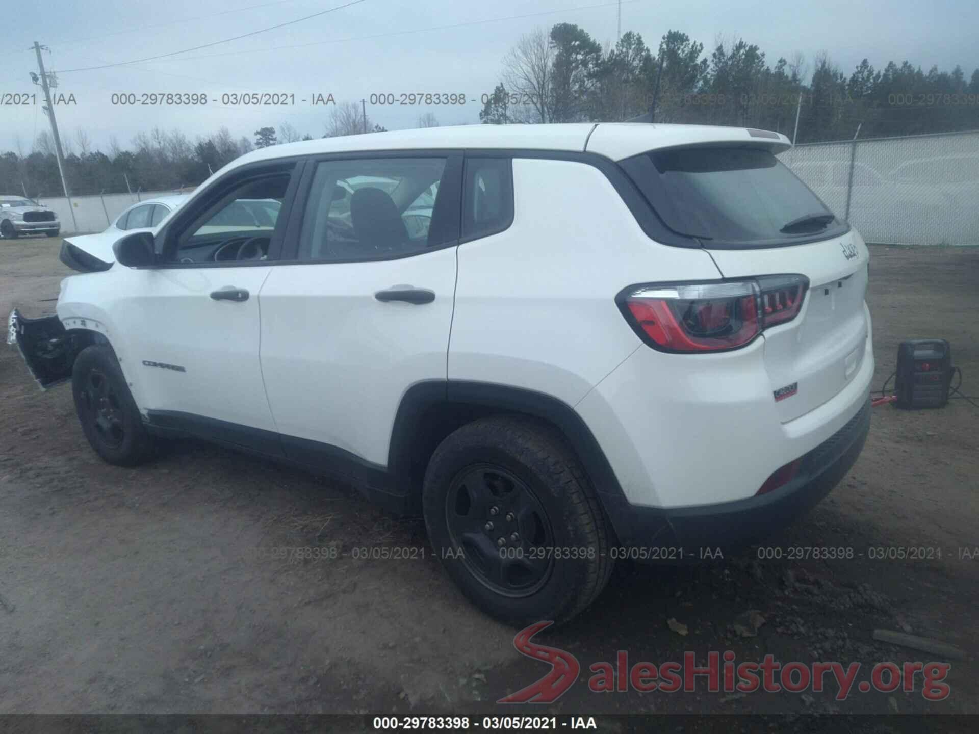 3C4NJCAB8KT815296 2019 JEEP COMPASS