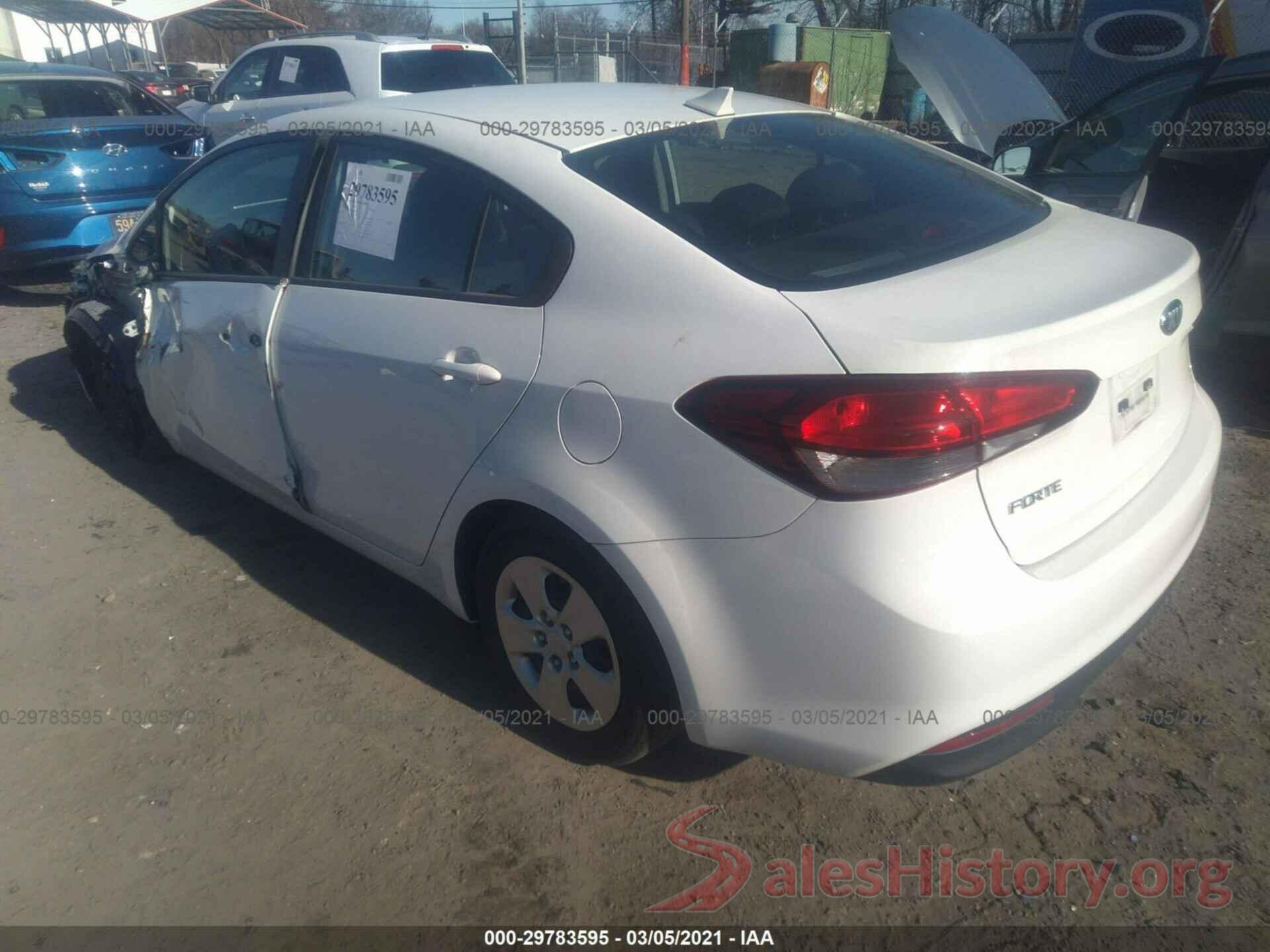 3KPFK4A74HE108874 2017 KIA FORTE