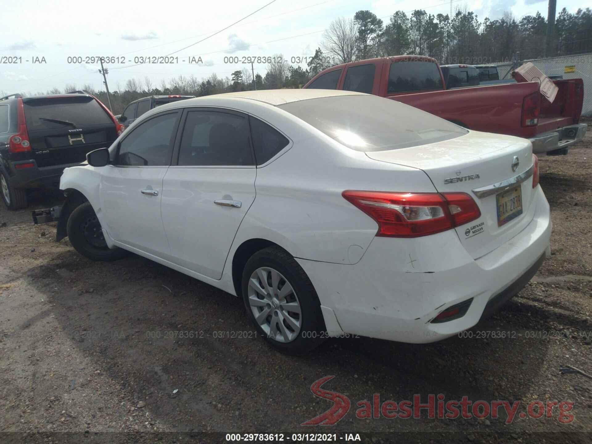 3N1AB7AP7GY309308 2016 NISSAN SENTRA