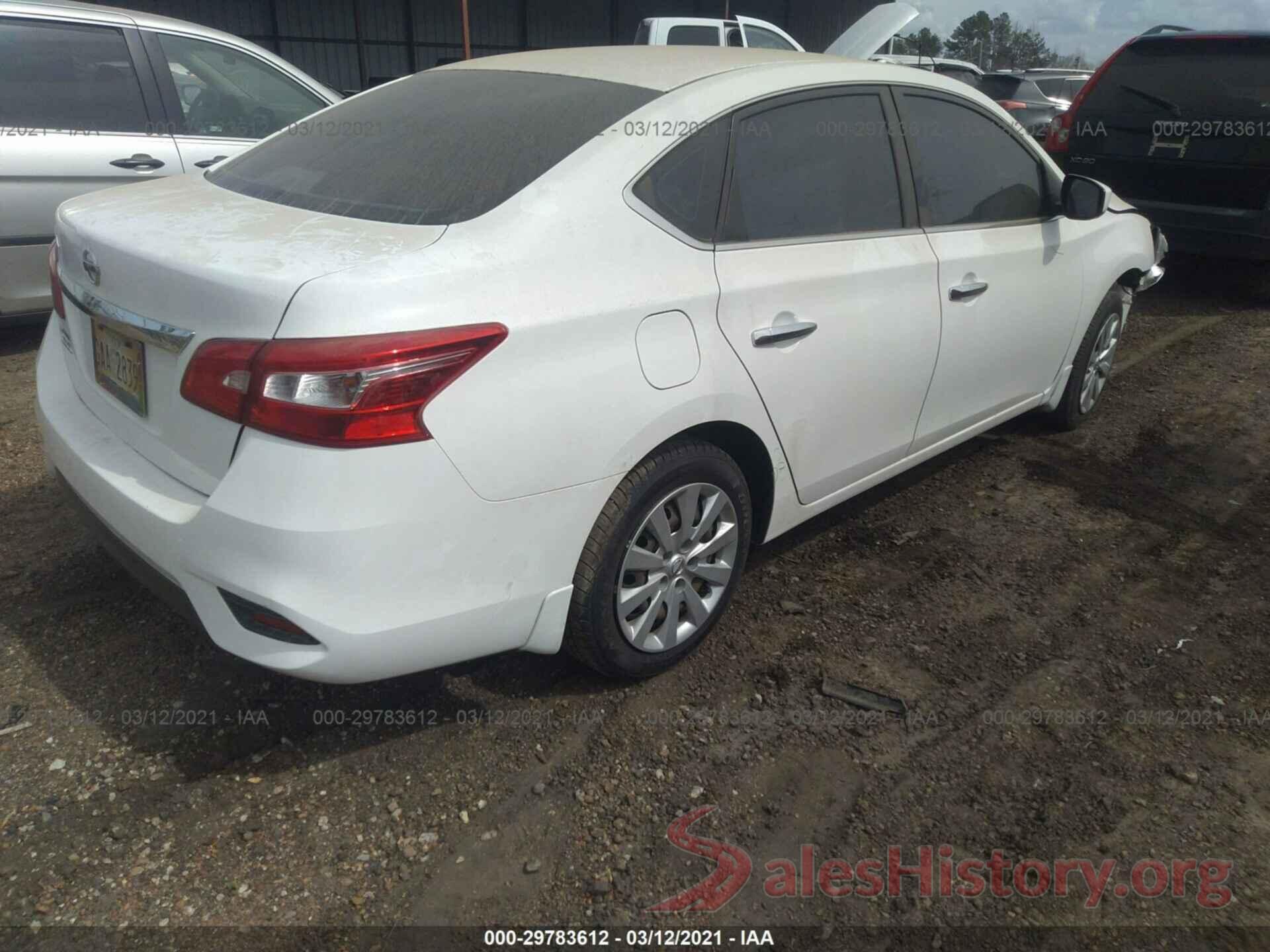 3N1AB7AP7GY309308 2016 NISSAN SENTRA