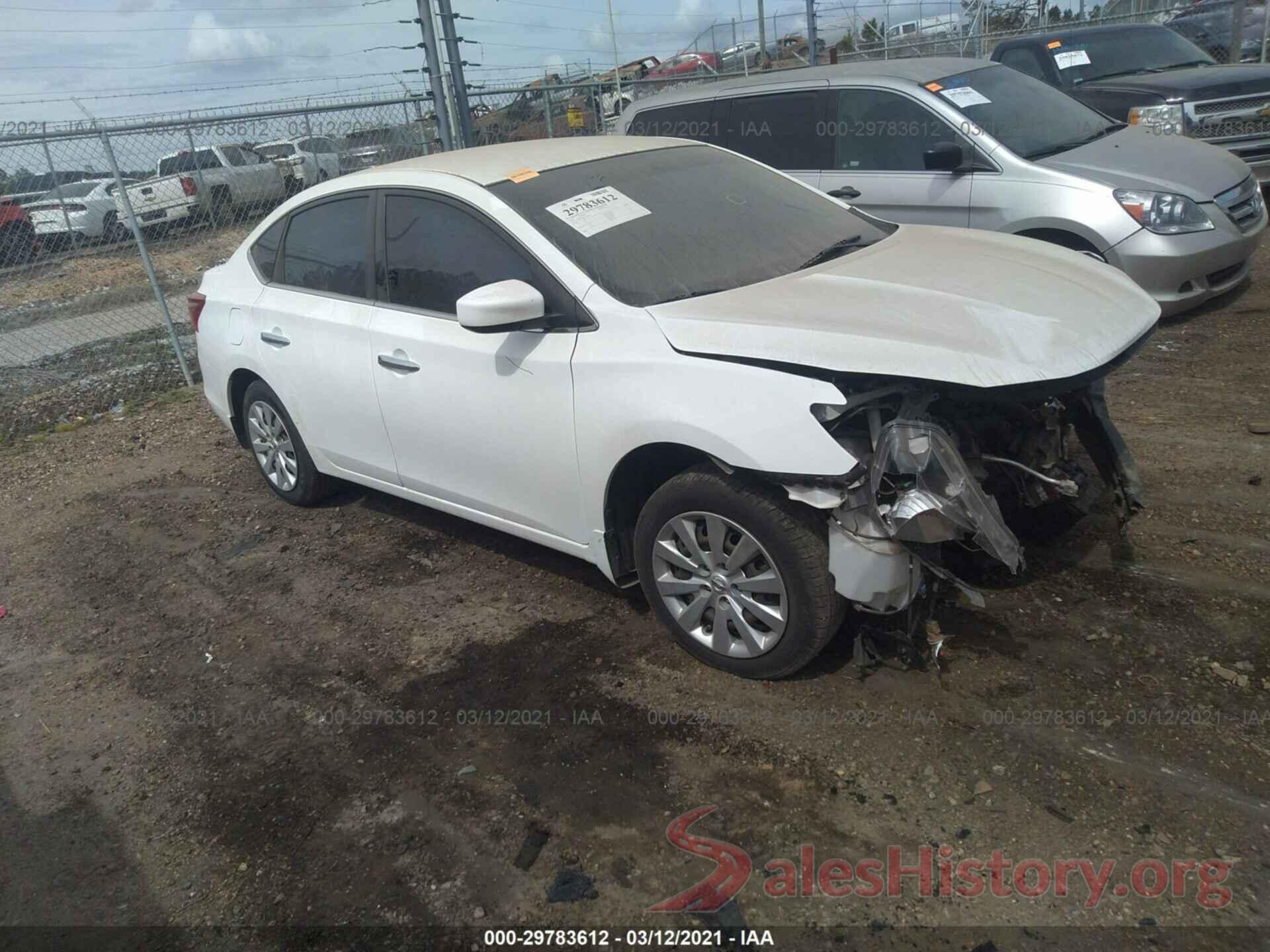 3N1AB7AP7GY309308 2016 NISSAN SENTRA