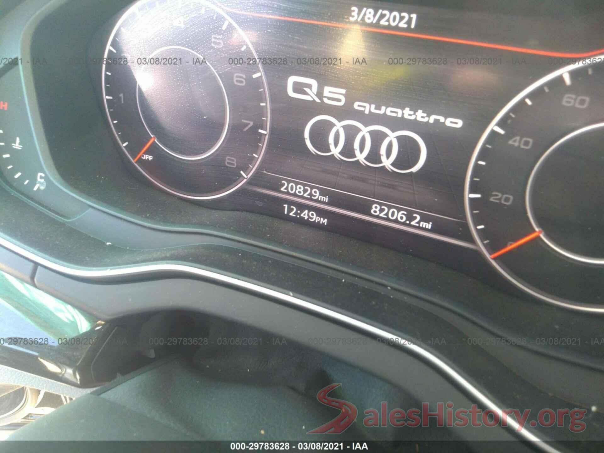 WA1BNAFY2K2034410 2019 AUDI Q5