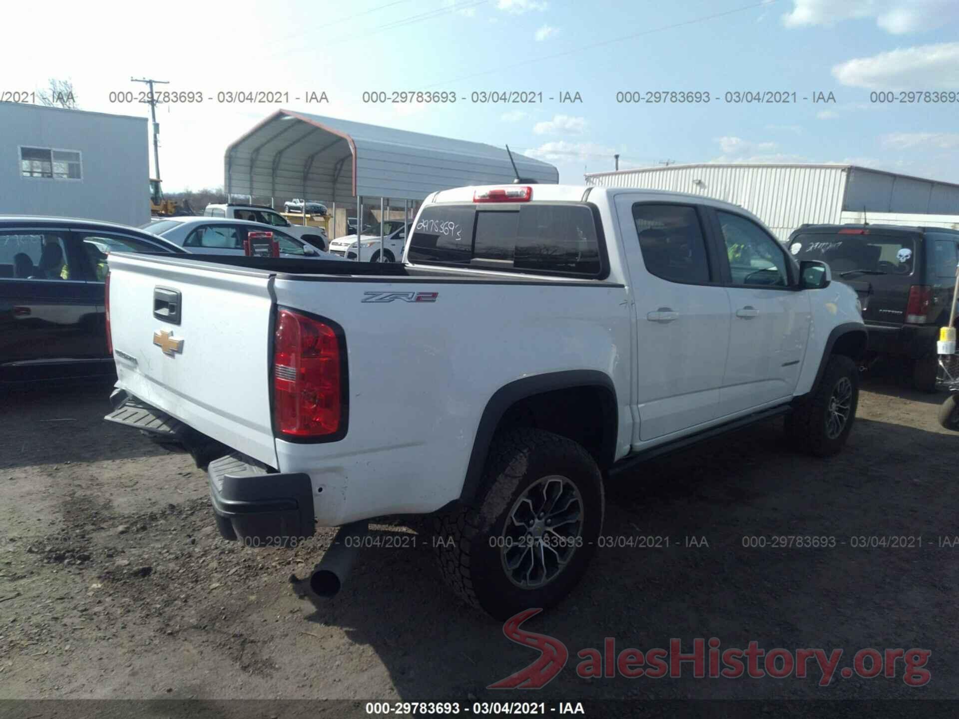 1GCPTEE11J1170741 2018 CHEVROLET COLORADO