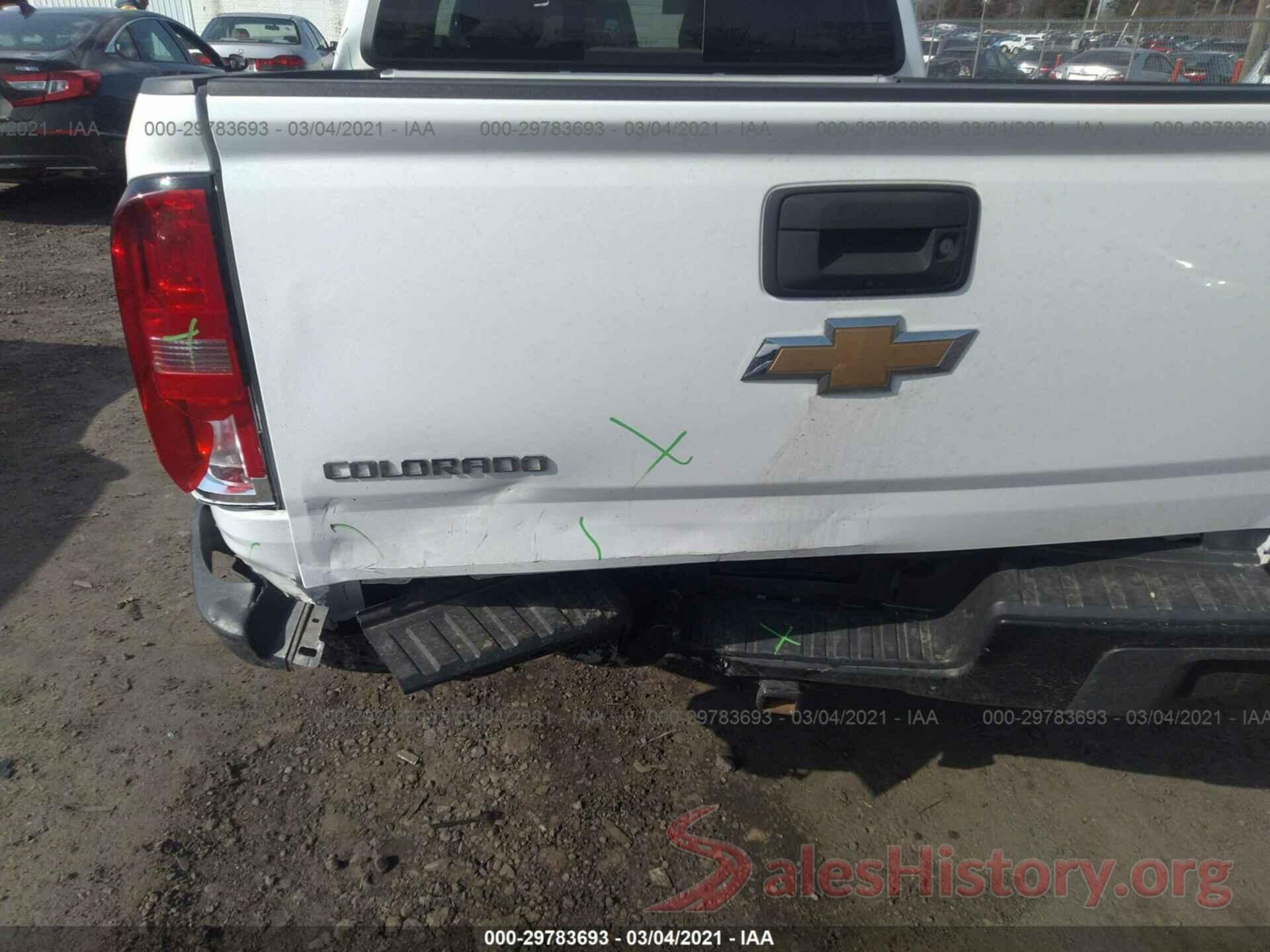 1GCPTEE11J1170741 2018 CHEVROLET COLORADO