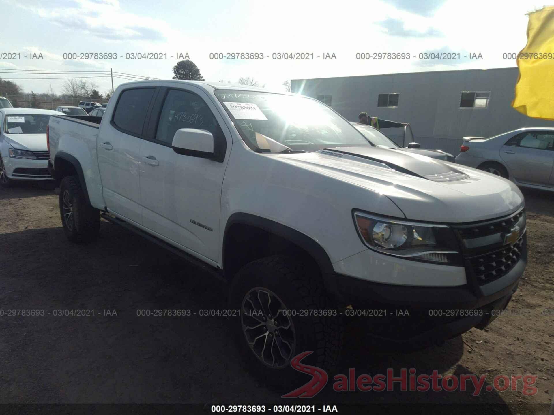 1GCPTEE11J1170741 2018 CHEVROLET COLORADO