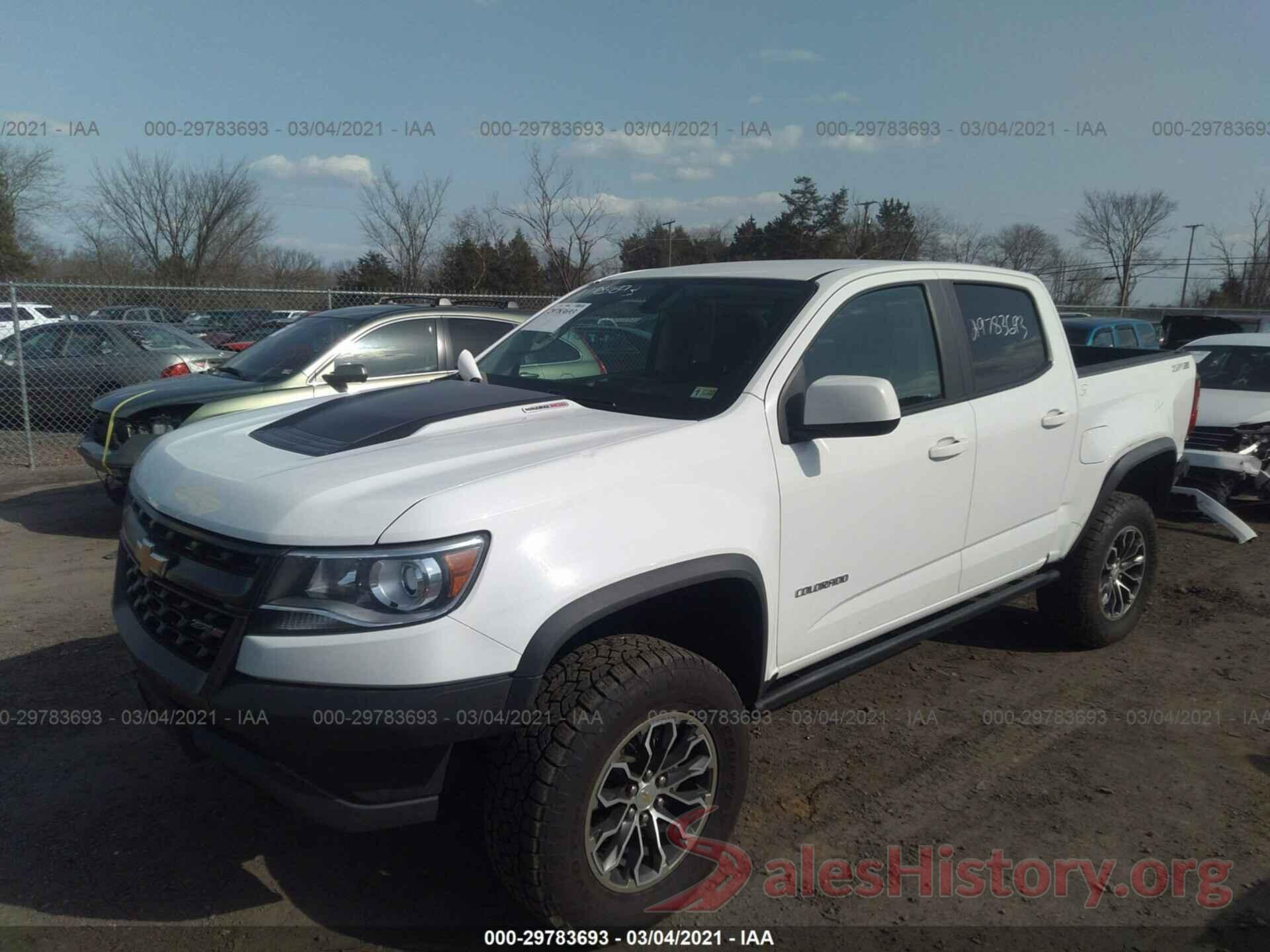 1GCPTEE11J1170741 2018 CHEVROLET COLORADO