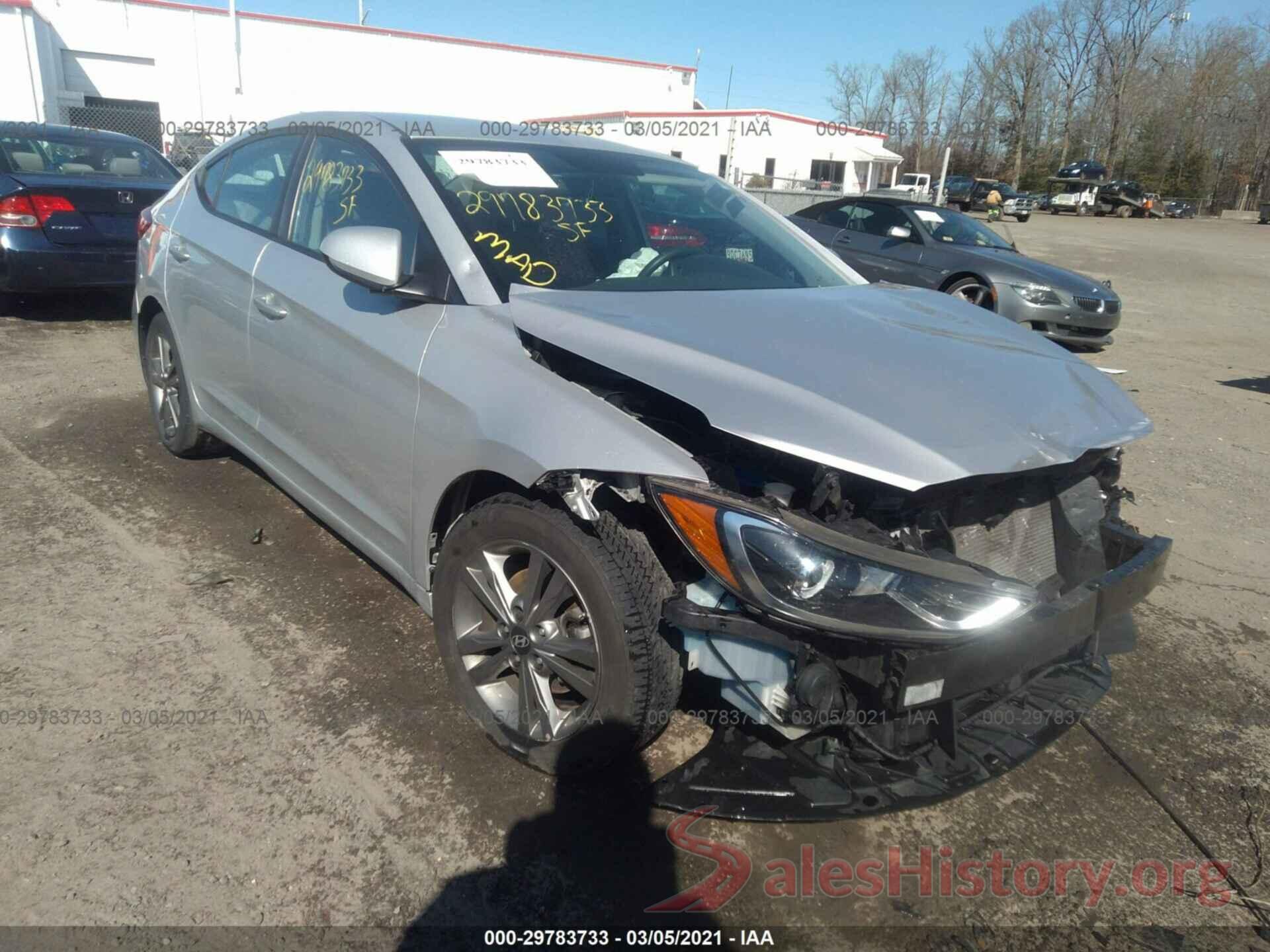 5NPD84LF6JH248646 2018 HYUNDAI ELANTRA