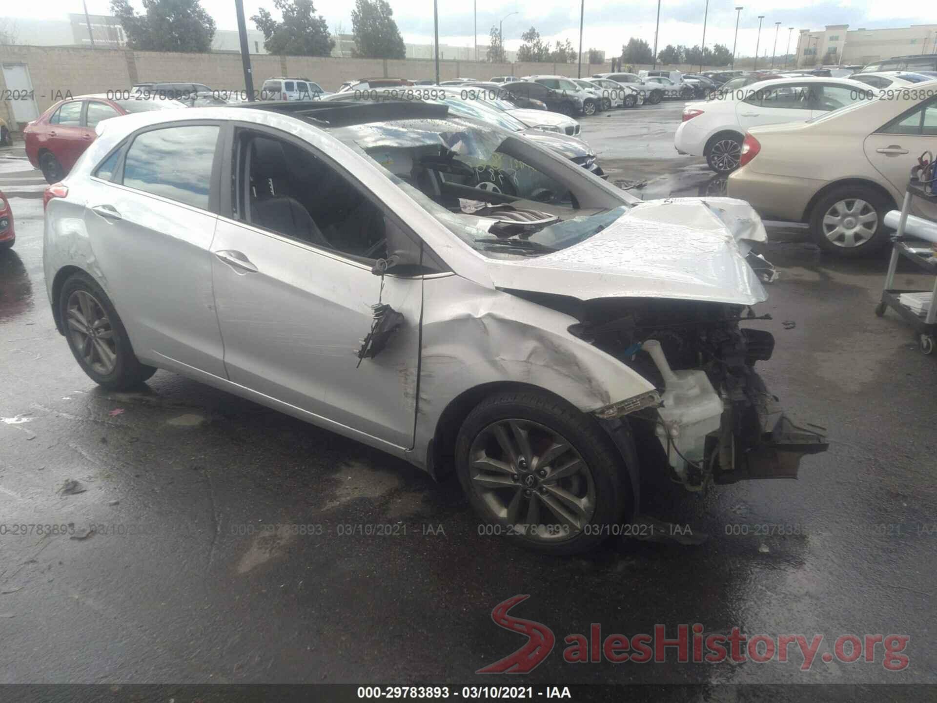 KMHD35LHXGU305267 2016 HYUNDAI ELANTRA GT