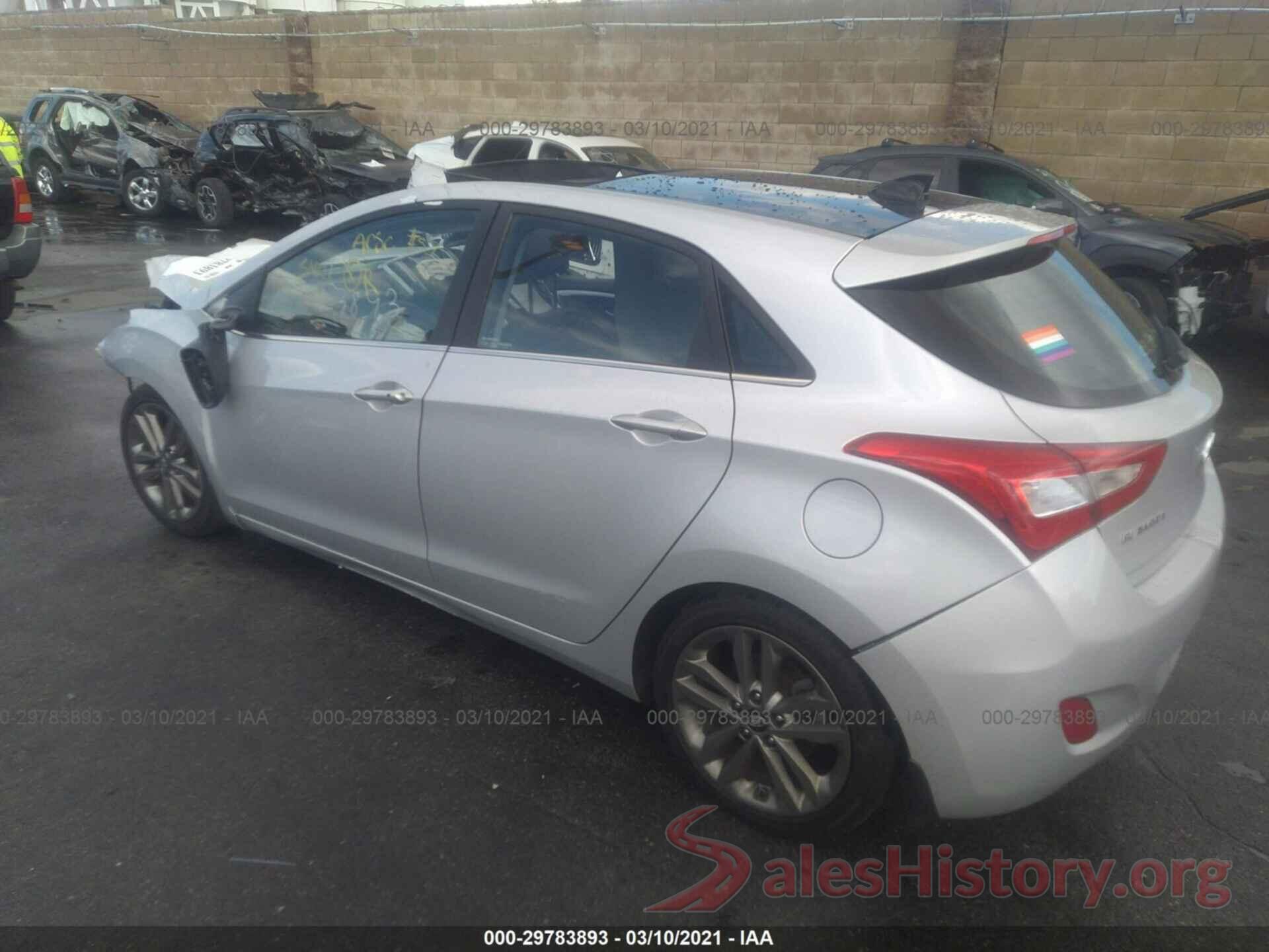 KMHD35LHXGU305267 2016 HYUNDAI ELANTRA GT