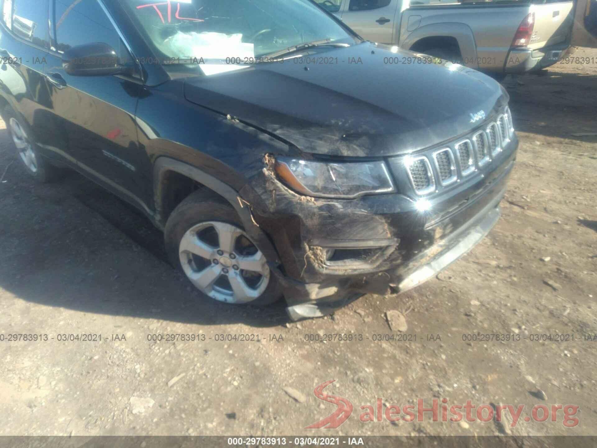 3C4NJDBB1KT596847 2019 JEEP COMPASS