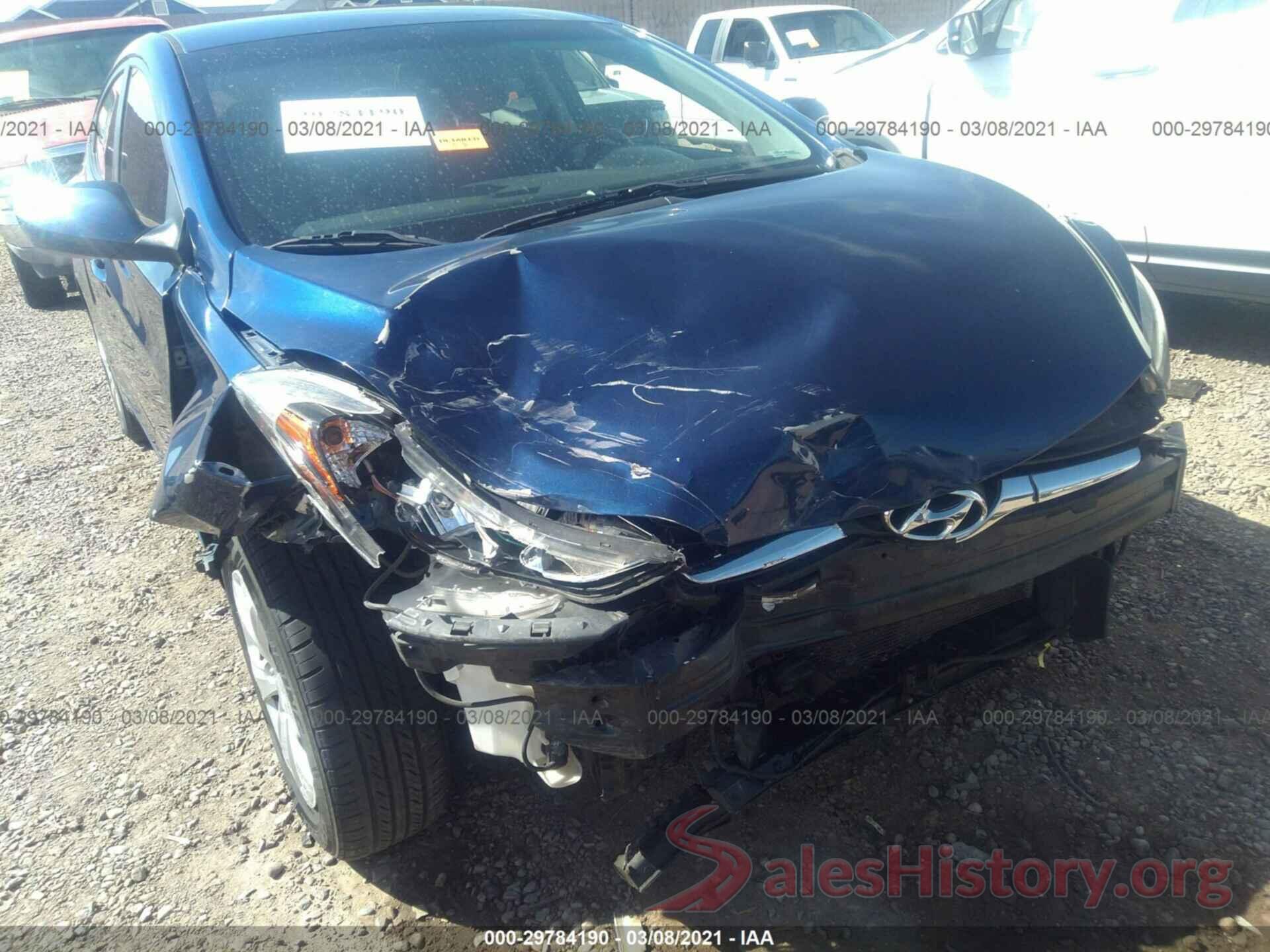 5NPDH4AE6GH699837 2016 HYUNDAI ELANTRA