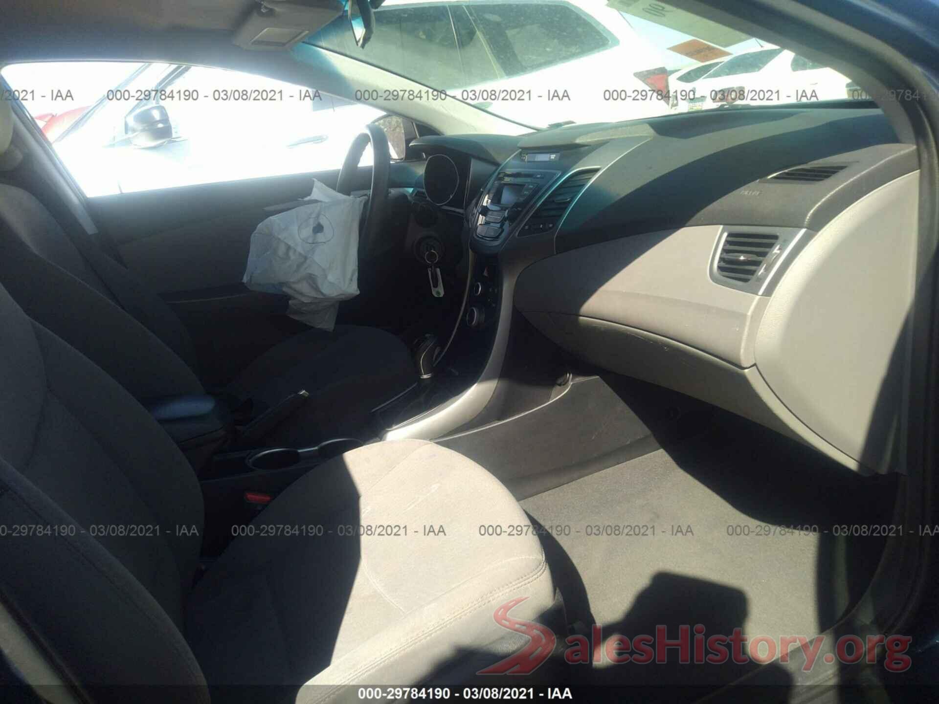 5NPDH4AE6GH699837 2016 HYUNDAI ELANTRA