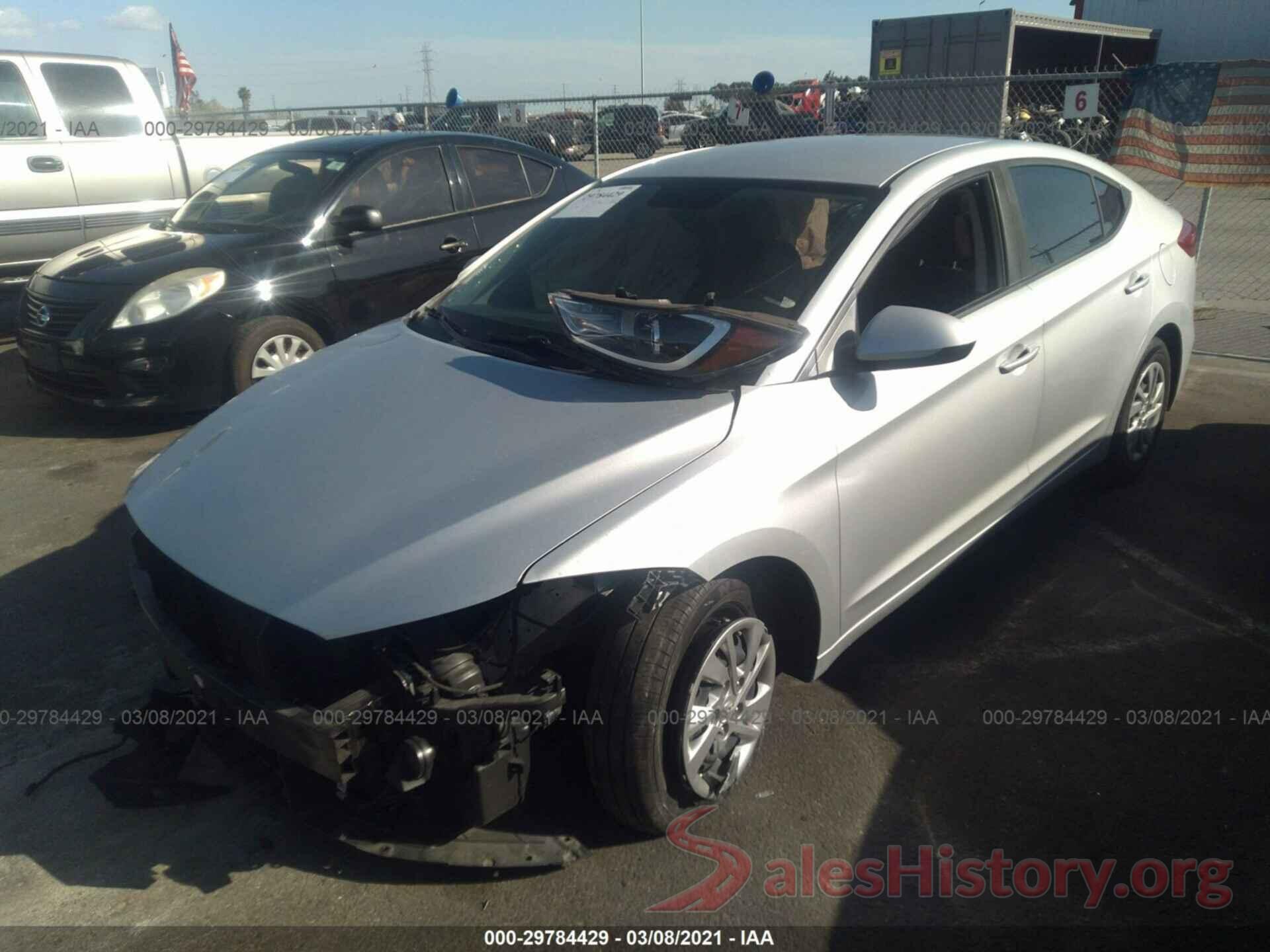 KMHD74LF1JU473240 2018 HYUNDAI ELANTRA