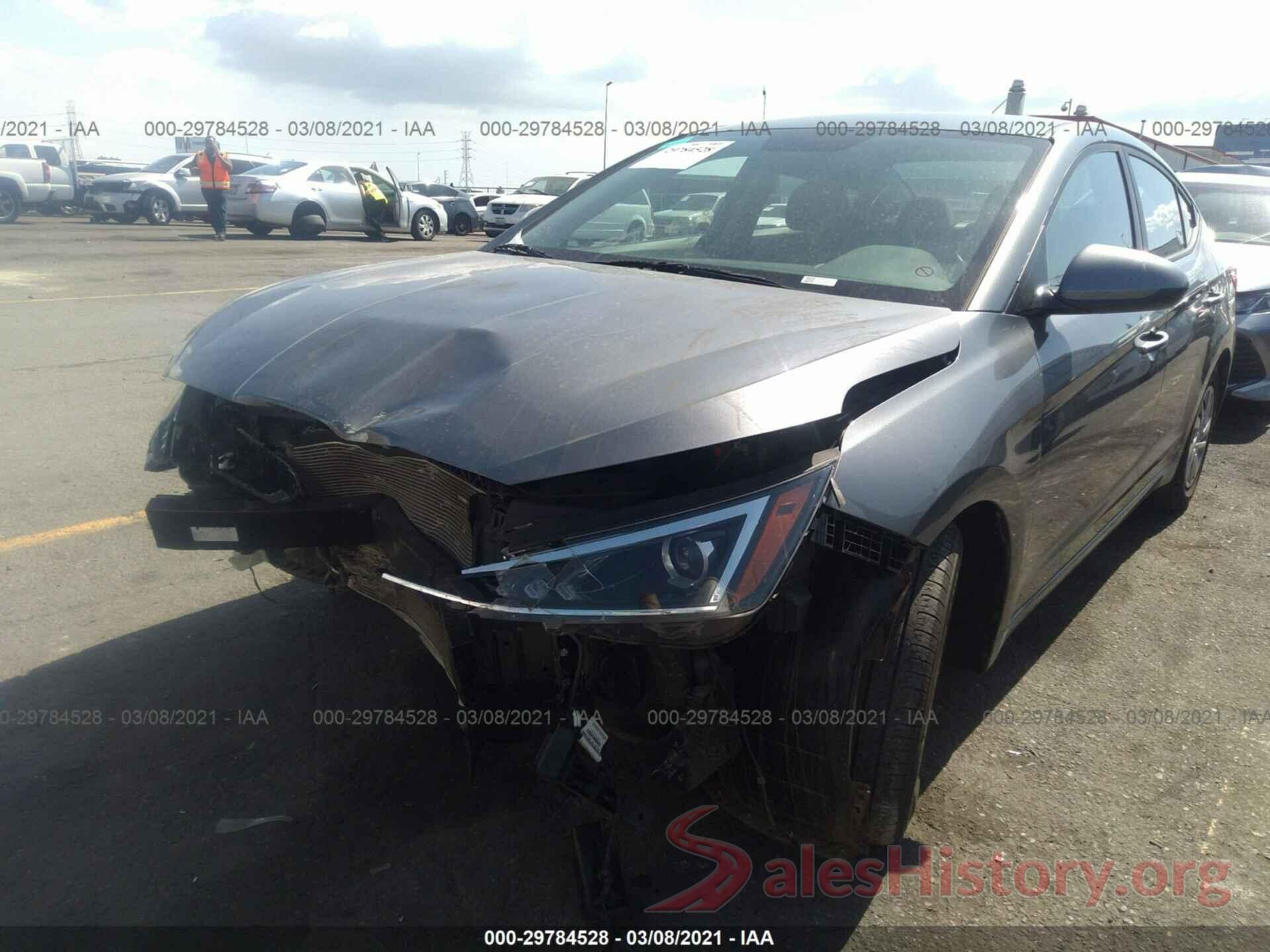 5NPD74LF4KH470154 2019 HYUNDAI ELANTRA