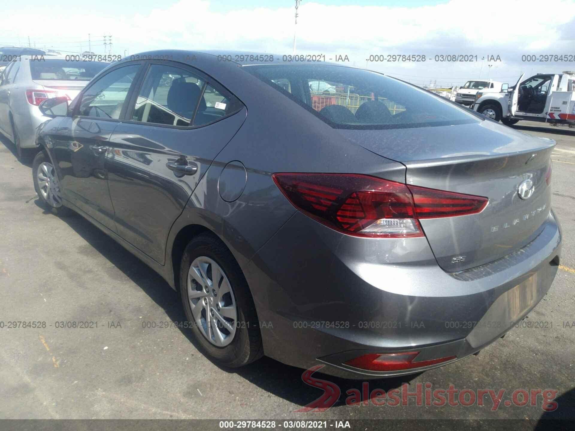 5NPD74LF4KH470154 2019 HYUNDAI ELANTRA