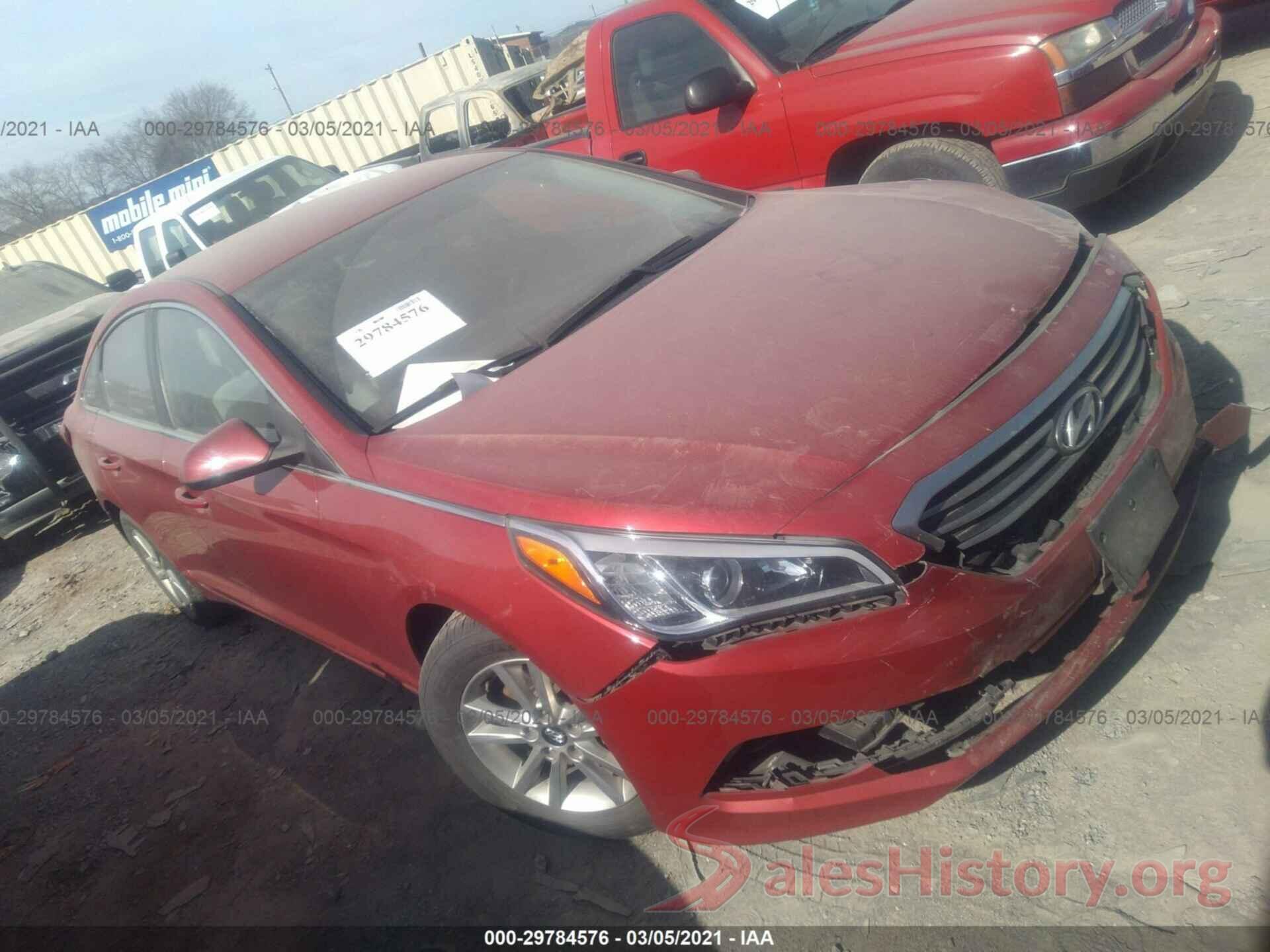 5NPE24AF4HH557440 2017 HYUNDAI SONATA