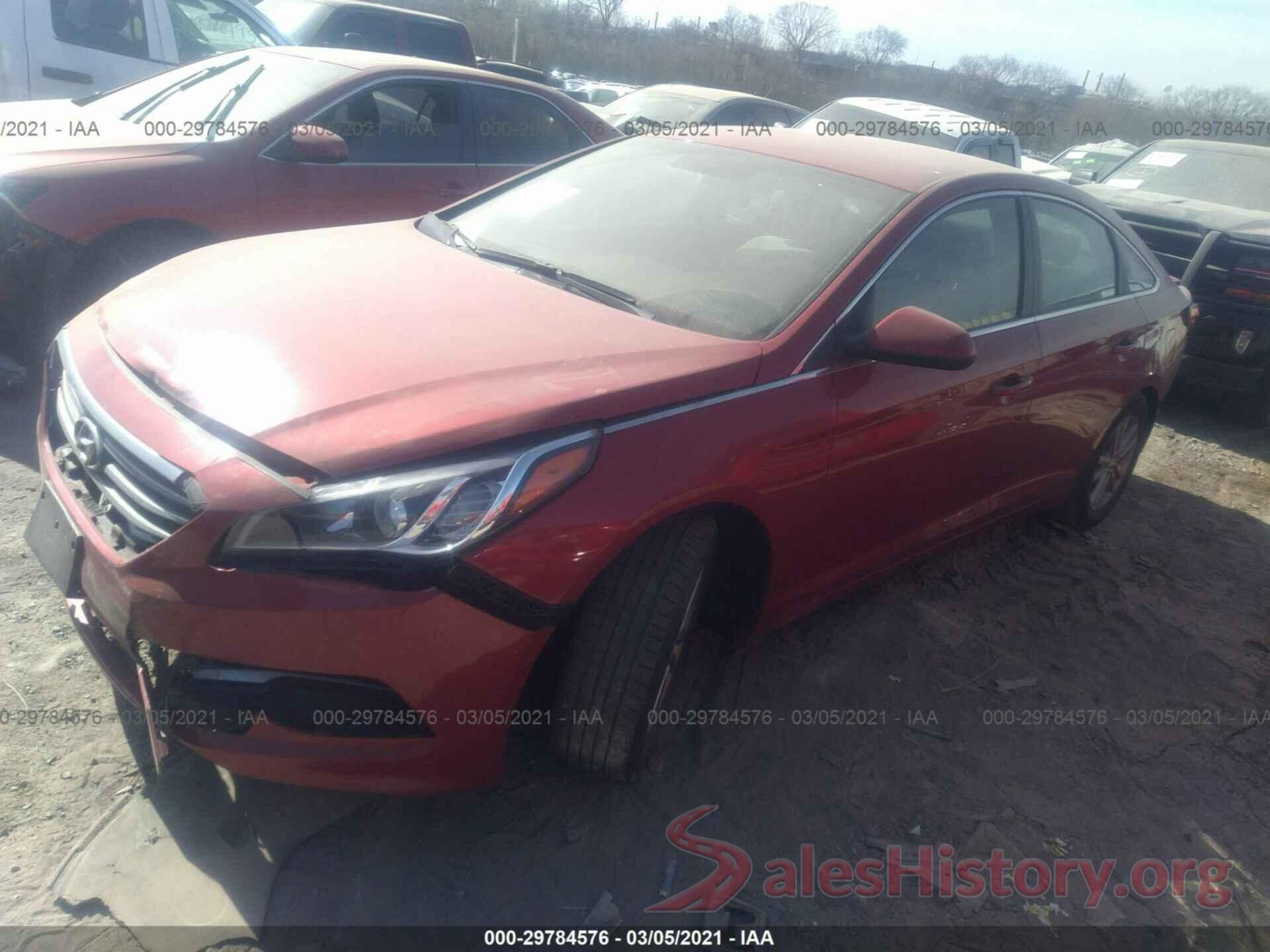 5NPE24AF4HH557440 2017 HYUNDAI SONATA