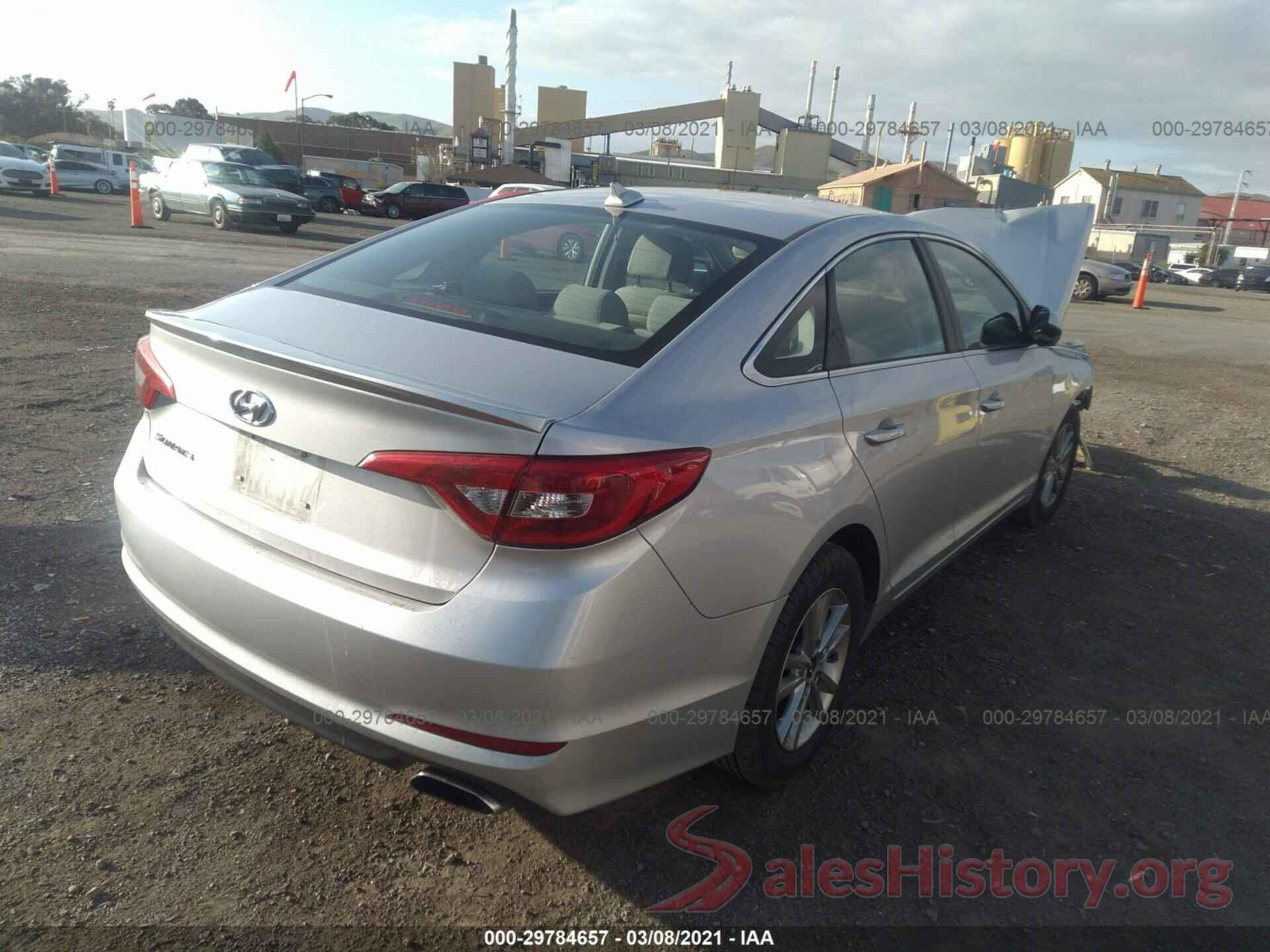 5NPE24AF7HH521287 2017 HYUNDAI SONATA