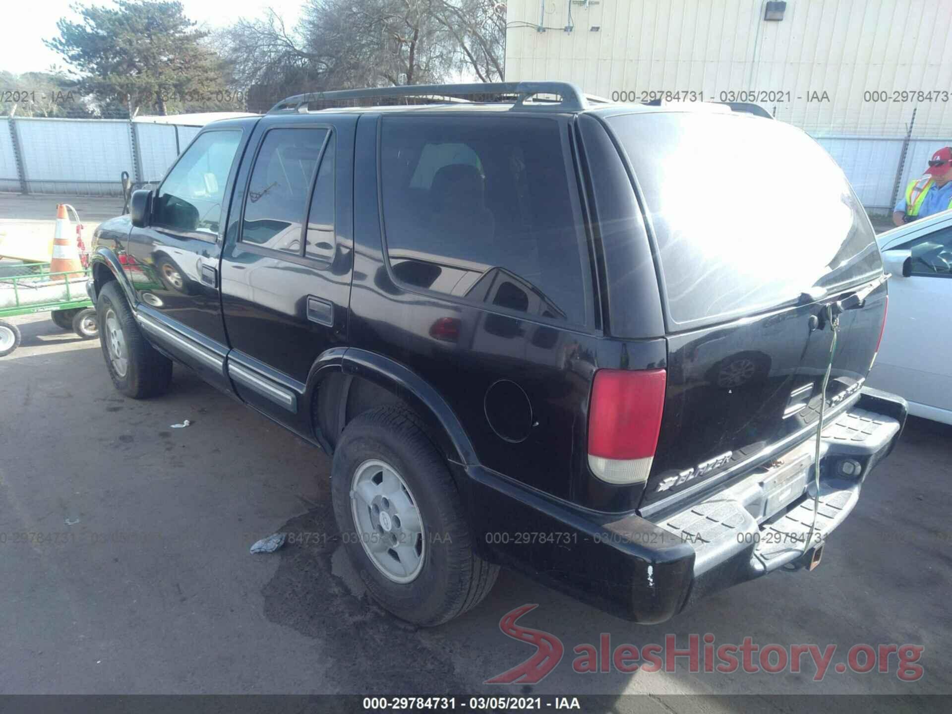 5NPD84LF2KH407373 2001 CHEVROLET BLAZER