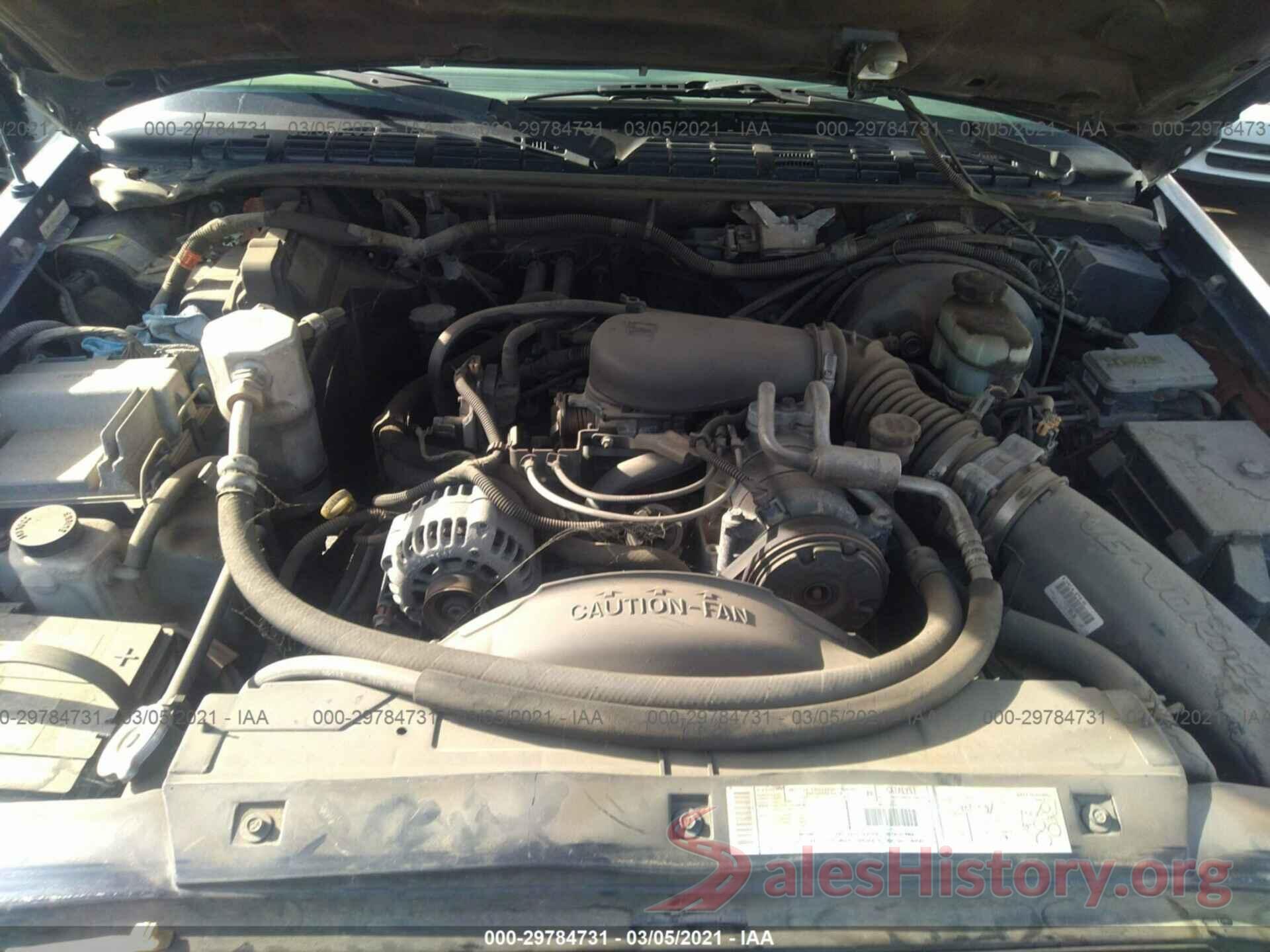 5NPD84LF2KH407373 2001 CHEVROLET BLAZER