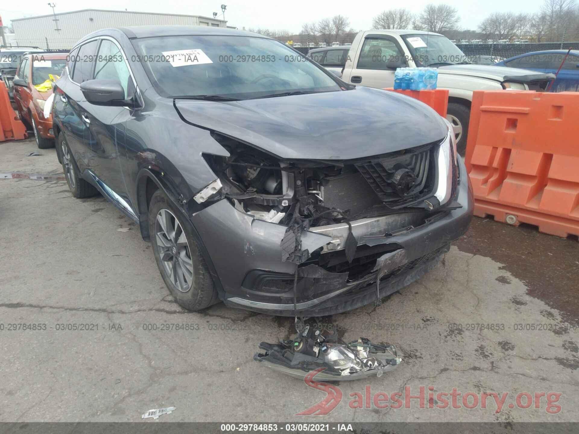 5N1AZ2MH3HN136512 2017 NISSAN MURANO