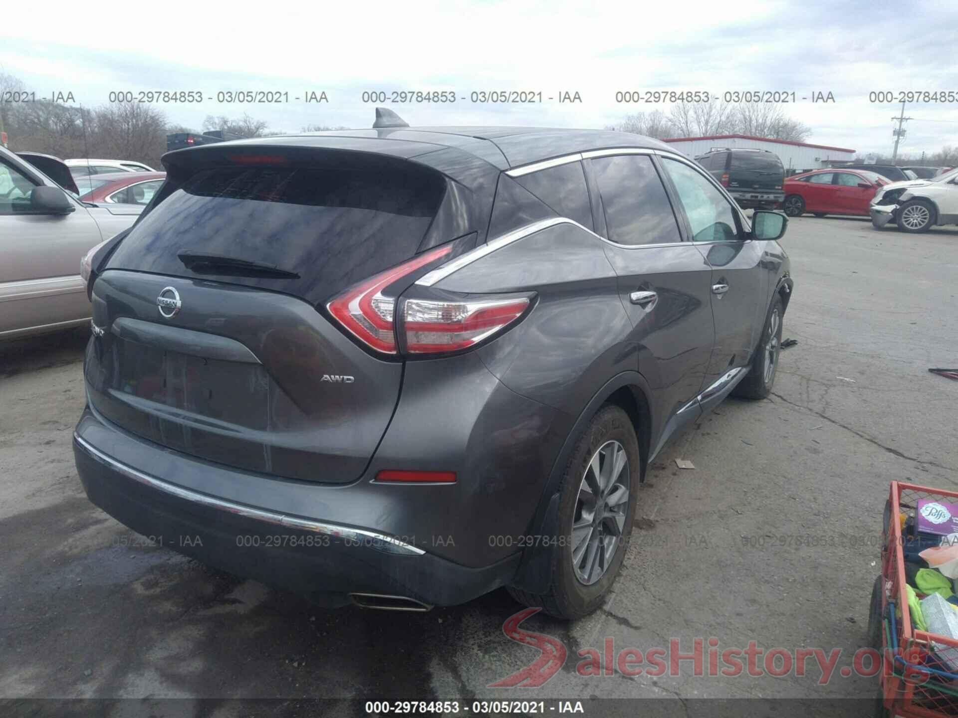 5N1AZ2MH3HN136512 2017 NISSAN MURANO