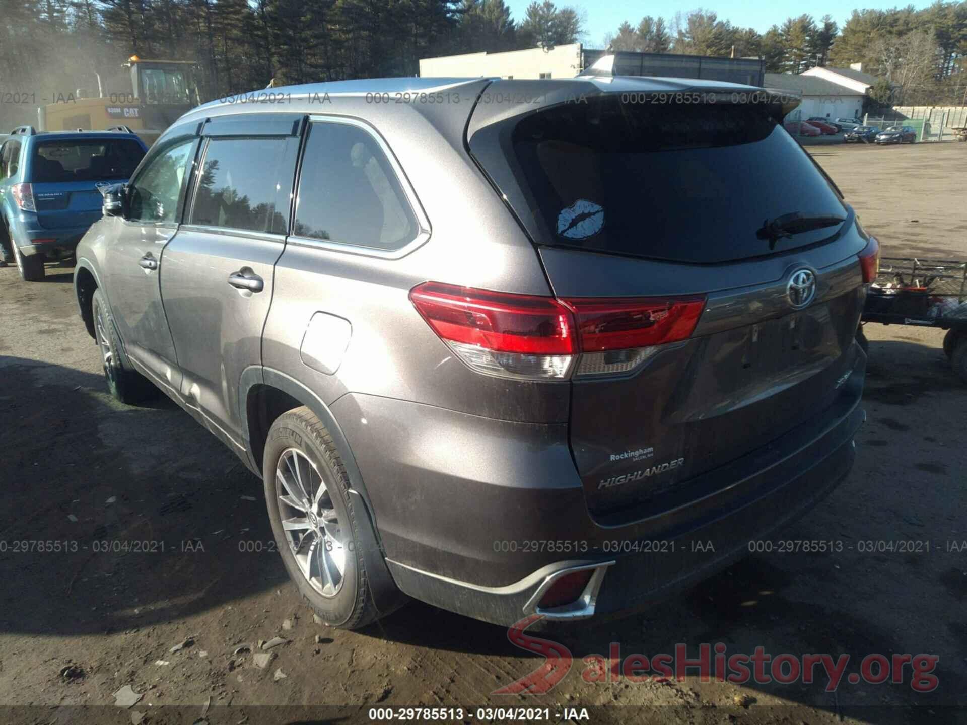 5TDJZRFH6HS431768 2017 TOYOTA HIGHLANDER