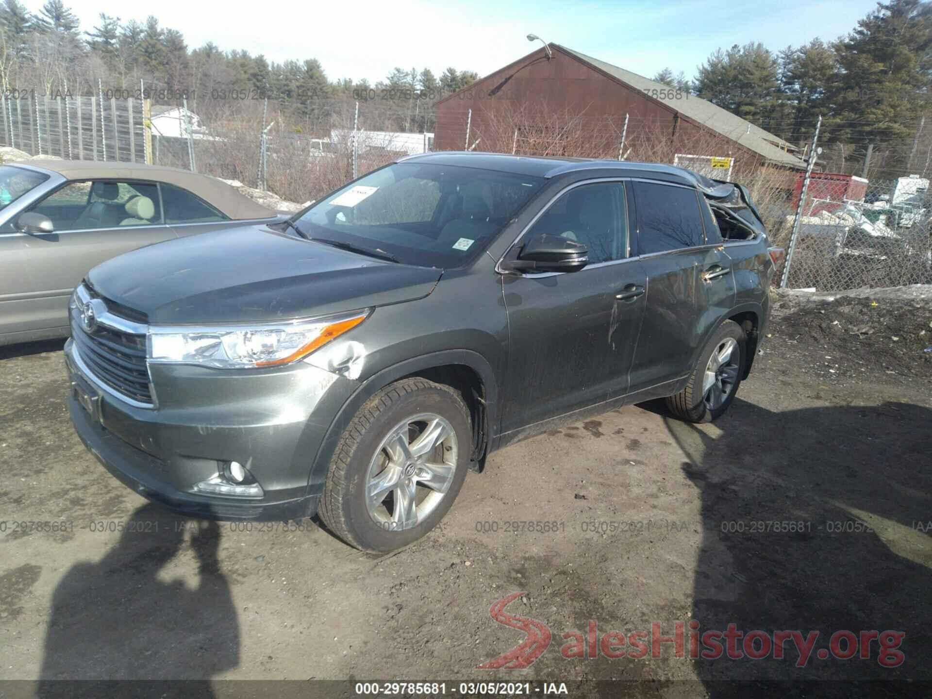 5TDDKRFH8GS344535 2016 TOYOTA HIGHLANDER