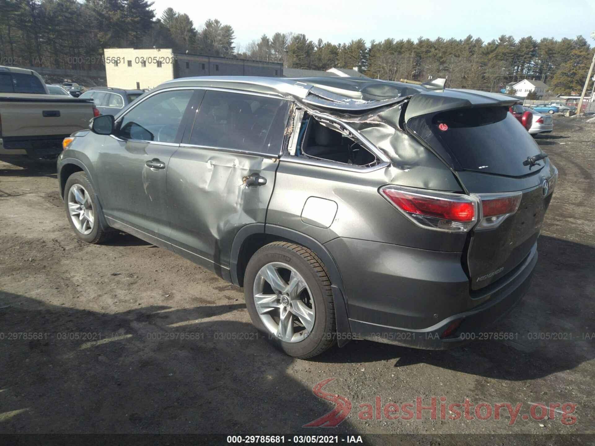 5TDDKRFH8GS344535 2016 TOYOTA HIGHLANDER