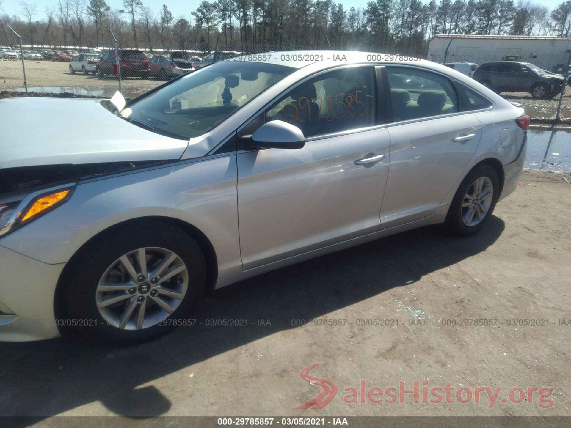 5NPE24AF7GH338387 2016 HYUNDAI SONATA