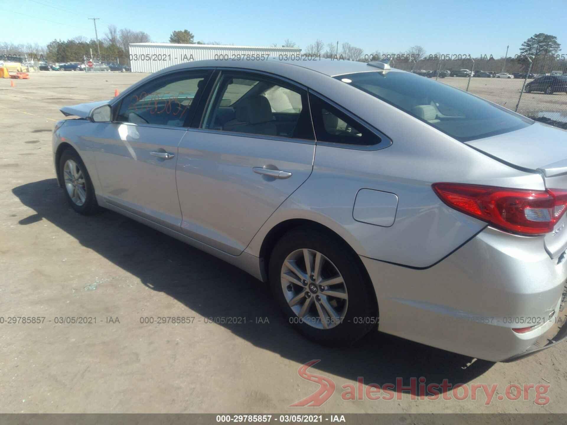 5NPE24AF7GH338387 2016 HYUNDAI SONATA