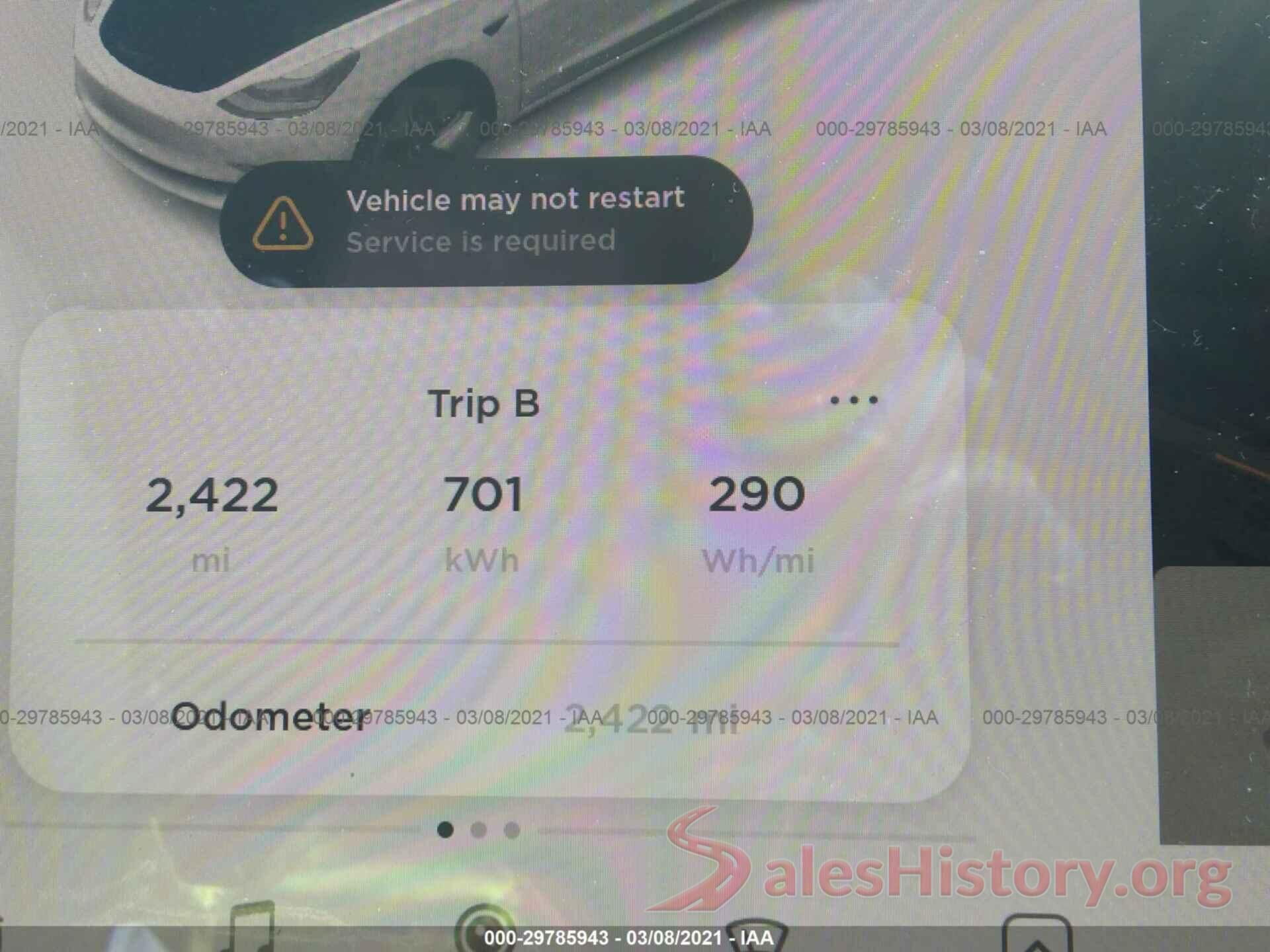 5YJ3E1EB9MF869587 2021 TESLA MODEL 3