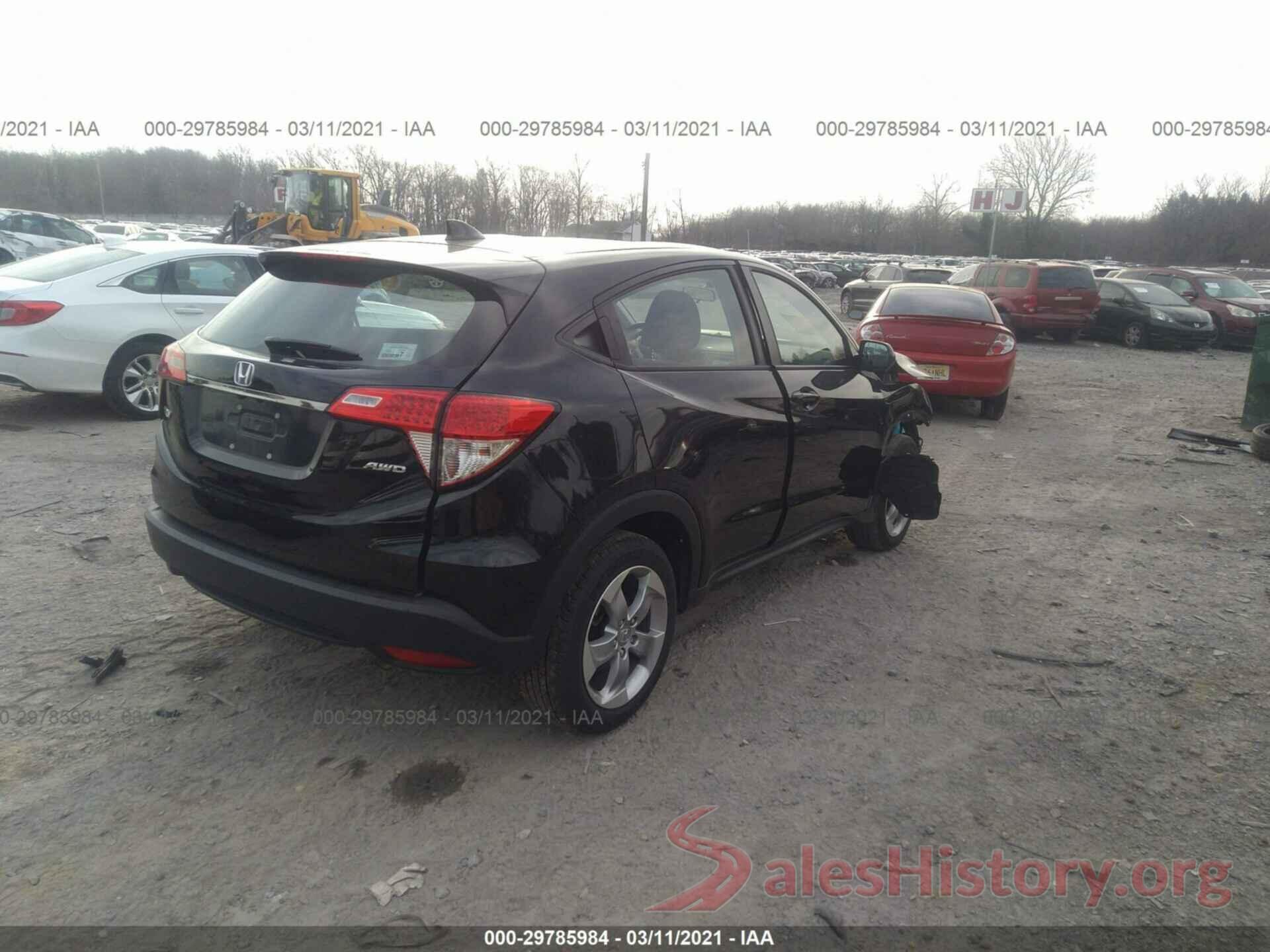 3CZRU6H36KG718920 2019 HONDA HR-V