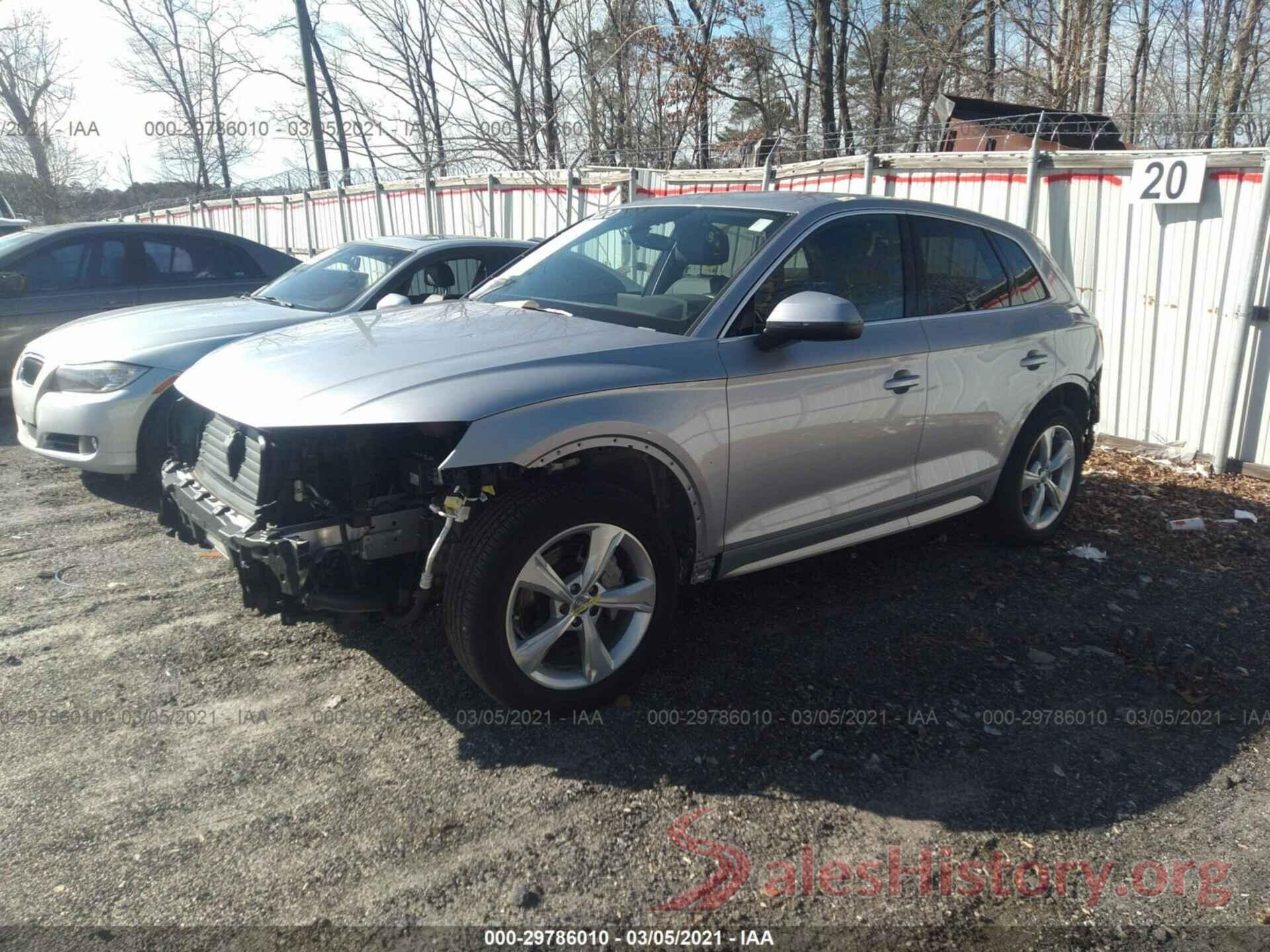 WA1ANAFYXL2022745 2020 AUDI Q5