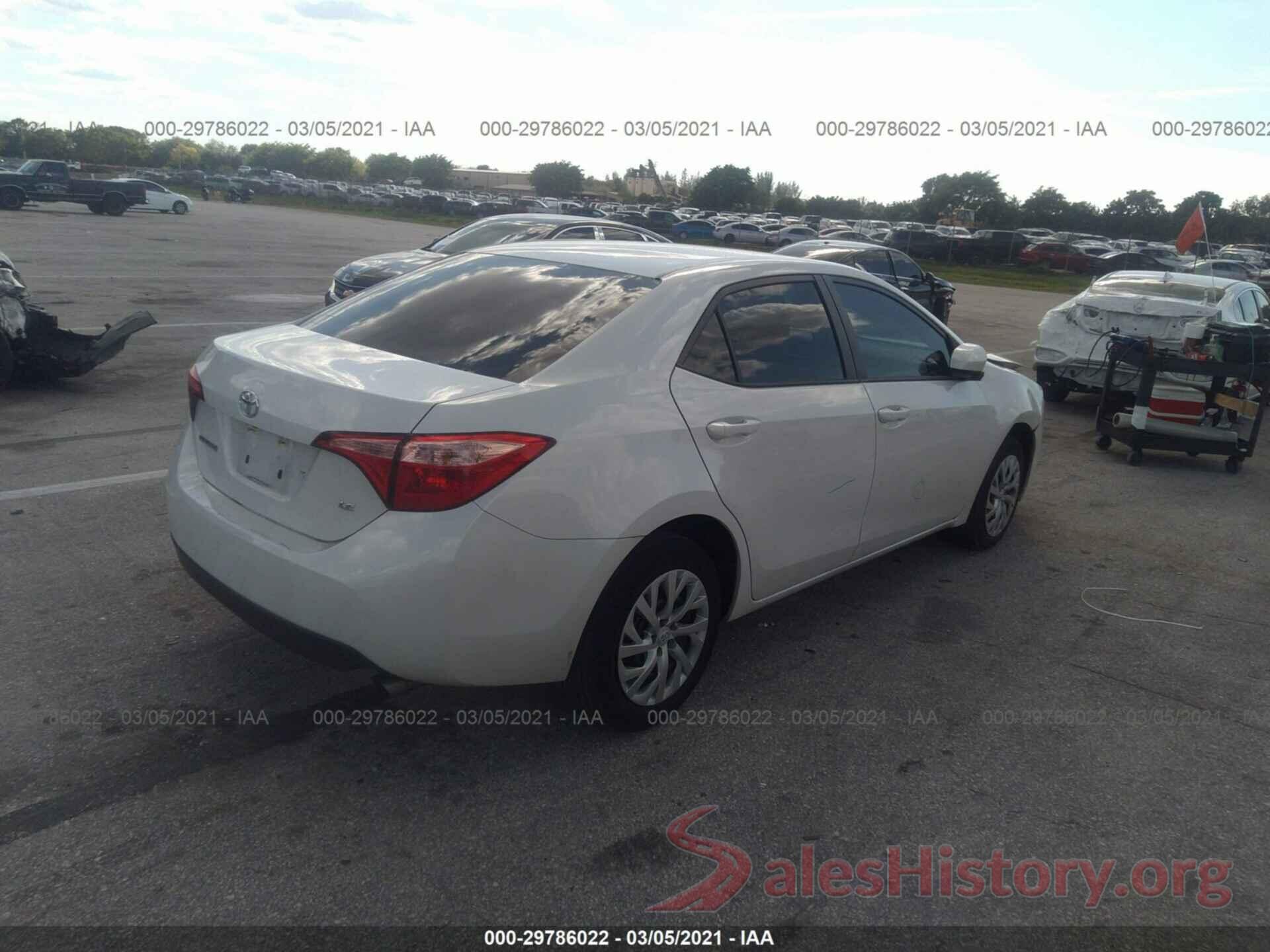 5YFBURHE6KP907684 2019 TOYOTA COROLLA